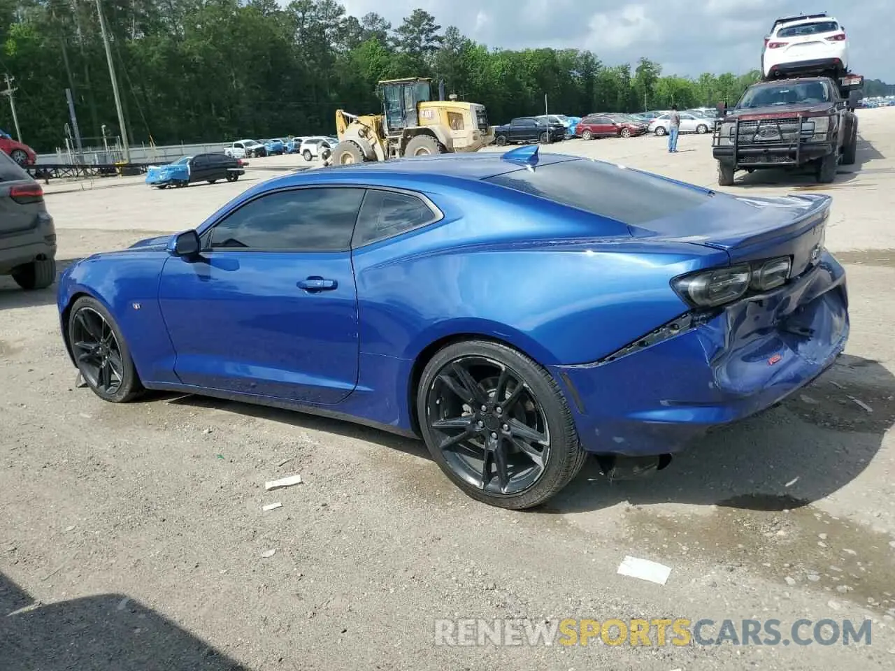 2 fotografías del automóvil dañado 1G1FB1RS5K0142631 CHEVROLET CAMARO 2019