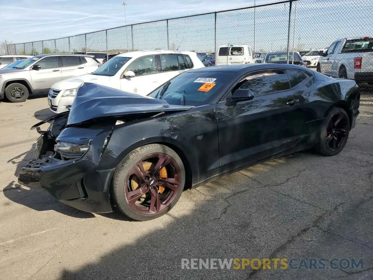 1 fotografías del automóvil dañado 1G1FB1RS6K0102946 CHEVROLET CAMARO 2019