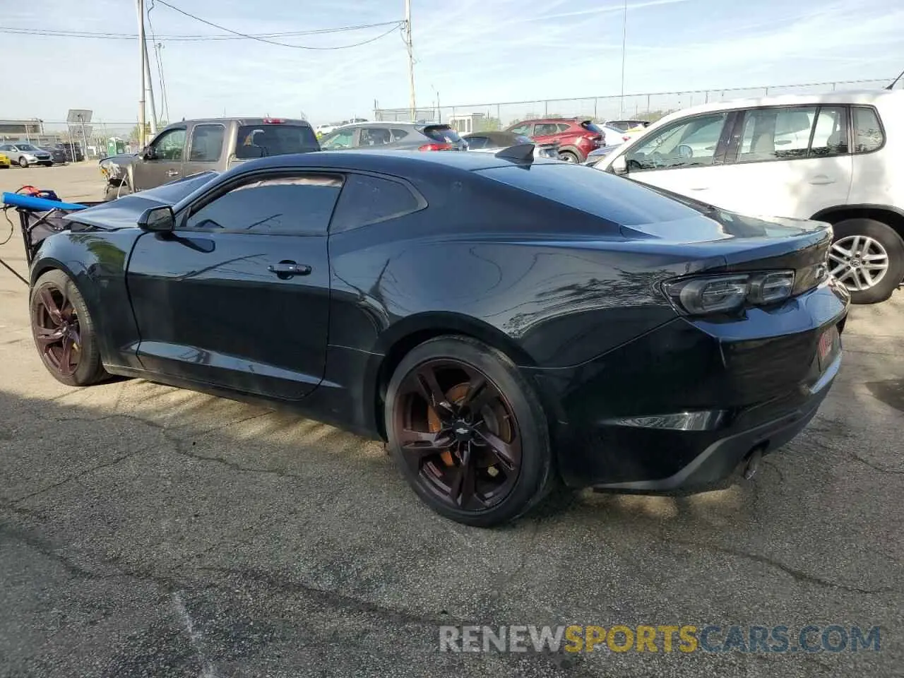 2 fotografías del automóvil dañado 1G1FB1RS6K0102946 CHEVROLET CAMARO 2019