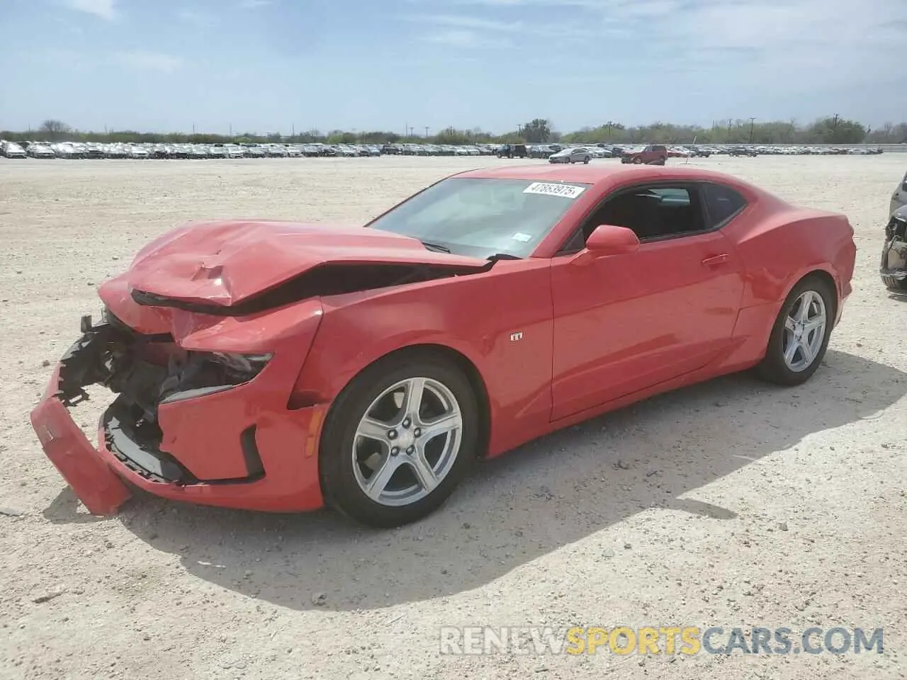 1 fotografías del automóvil dañado 1G1FB1RS6K0106754 CHEVROLET CAMARO 2019