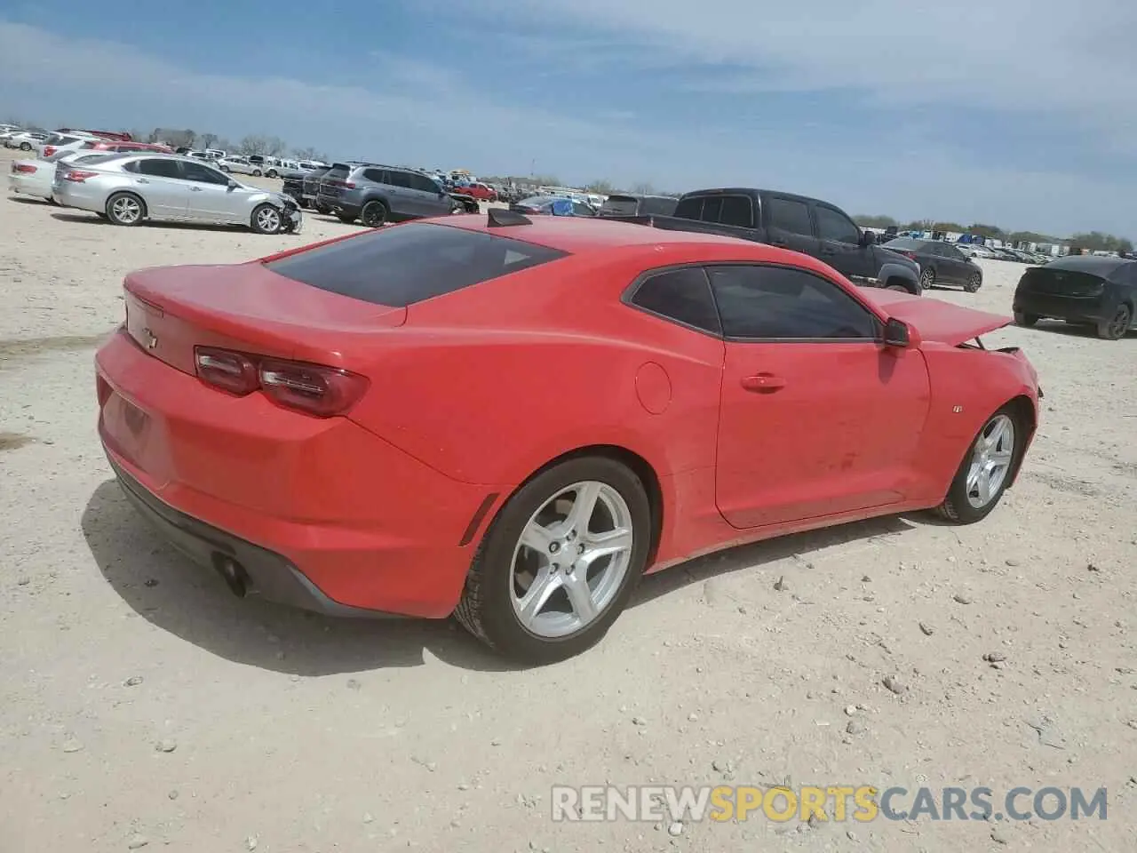 3 fotografías del automóvil dañado 1G1FB1RS6K0106754 CHEVROLET CAMARO 2019