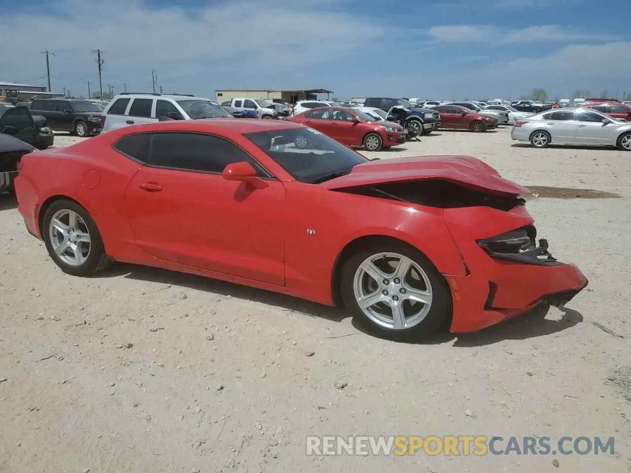 4 fotografías del automóvil dañado 1G1FB1RS6K0106754 CHEVROLET CAMARO 2019
