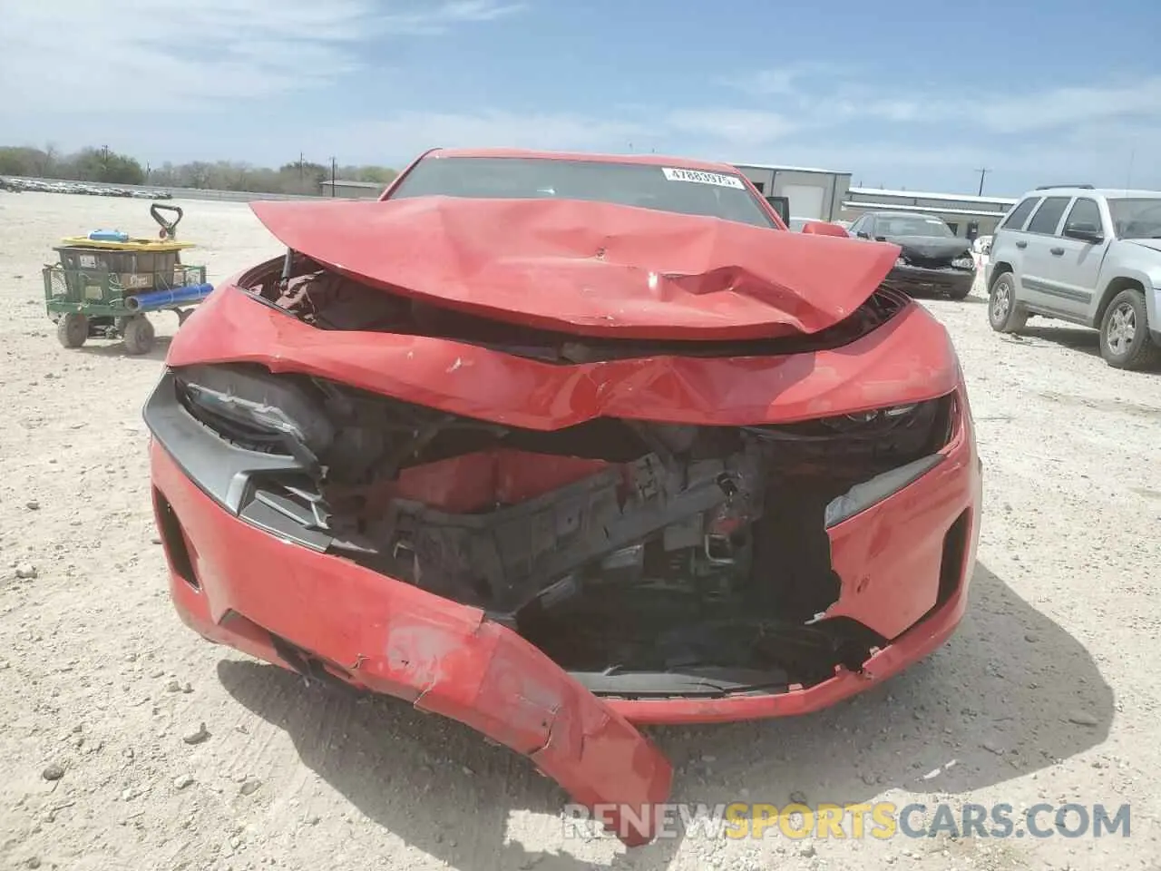 5 fotografías del automóvil dañado 1G1FB1RS6K0106754 CHEVROLET CAMARO 2019