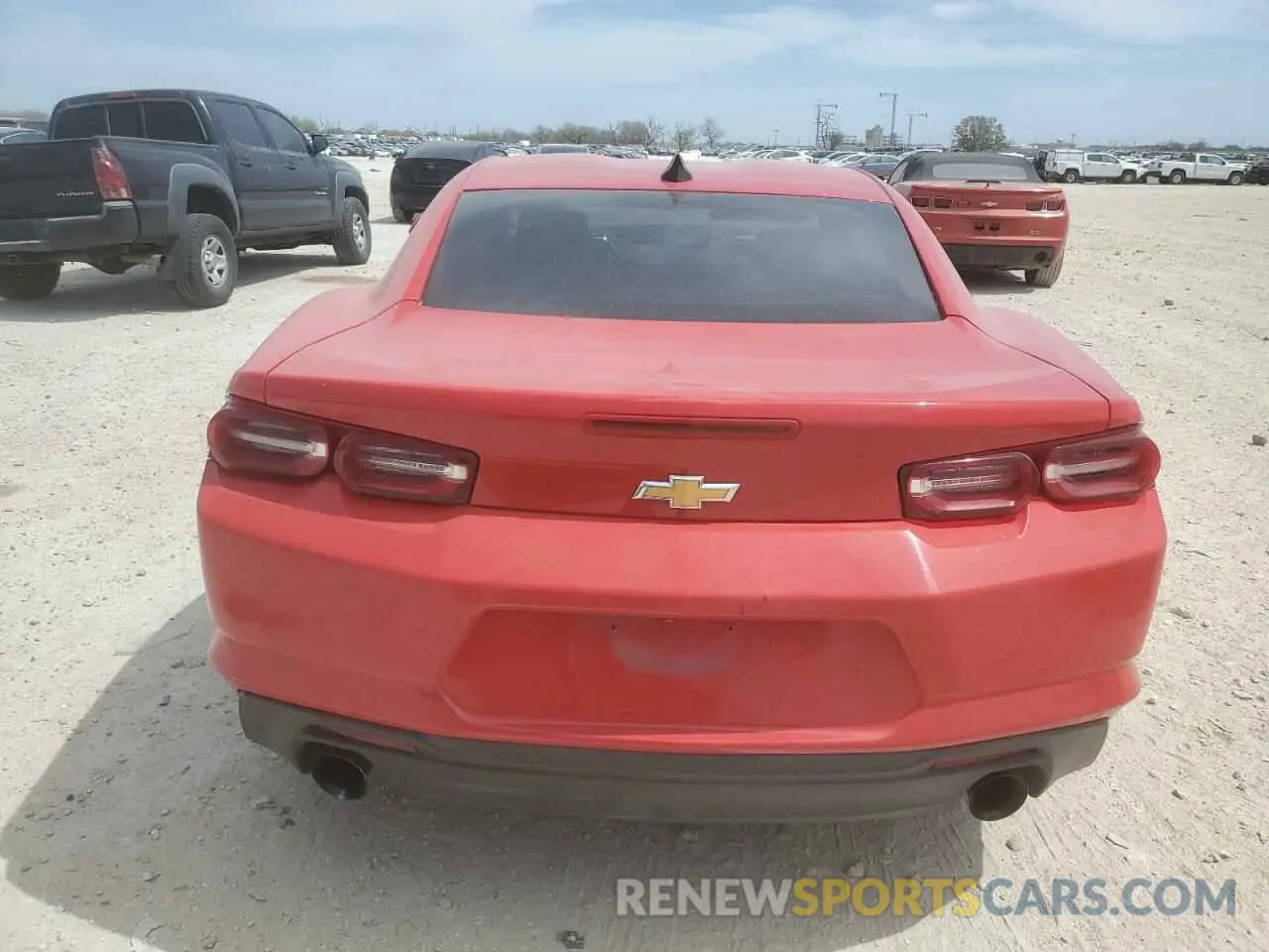 6 fotografías del automóvil dañado 1G1FB1RS6K0106754 CHEVROLET CAMARO 2019