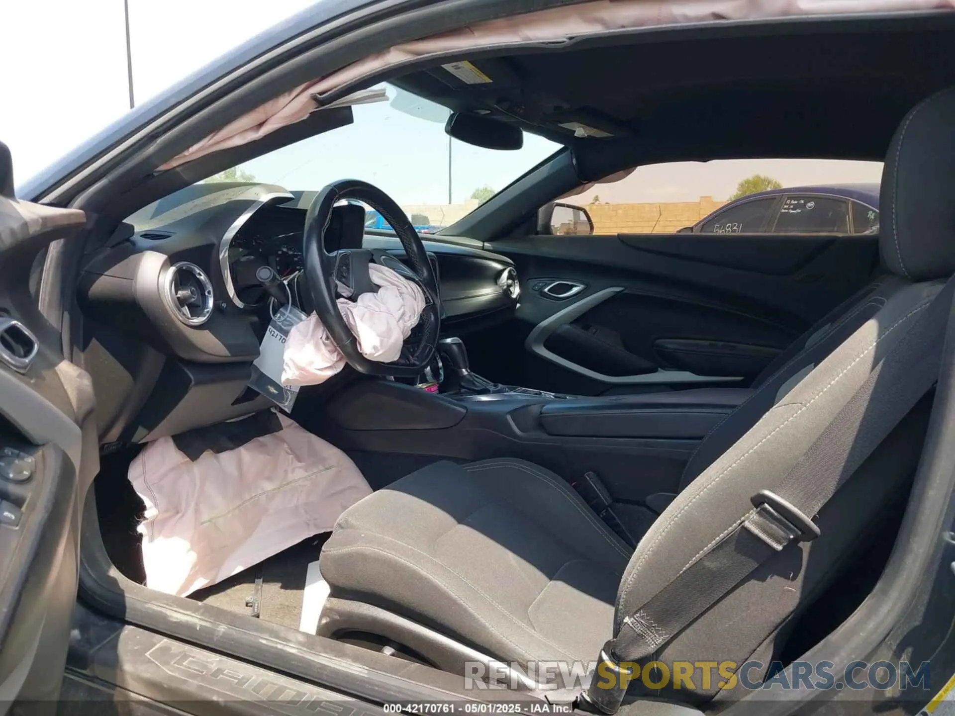 5 fotografías del automóvil dañado 1G1FB1RS6K0143738 CHEVROLET CAMARO 2019