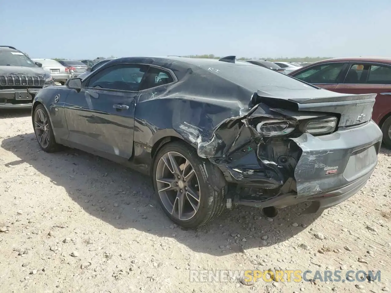 2 fotografías del automóvil dañado 1G1FB1RS8K0159262 CHEVROLET CAMARO 2019