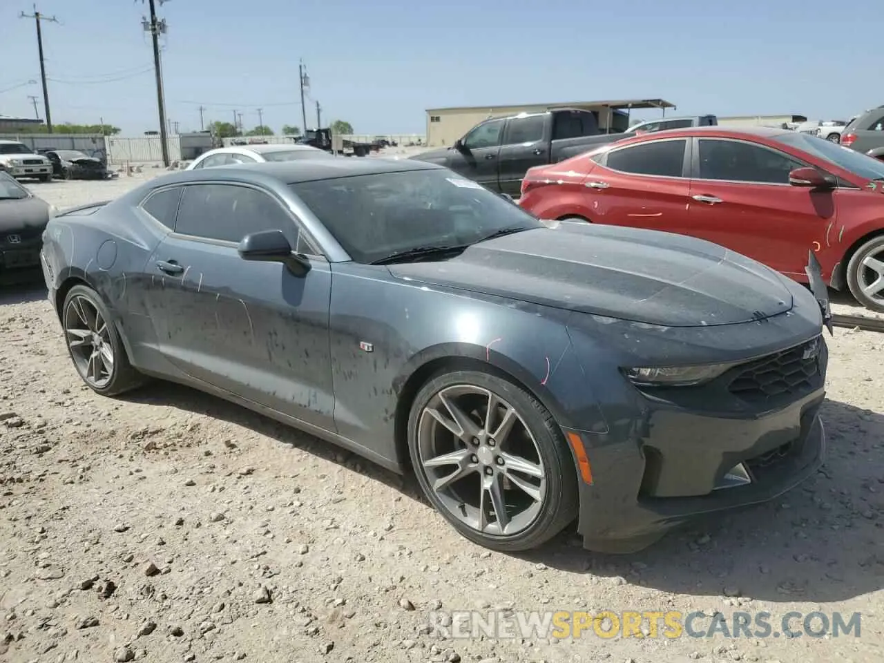 4 fotografías del automóvil dañado 1G1FB1RS8K0159262 CHEVROLET CAMARO 2019