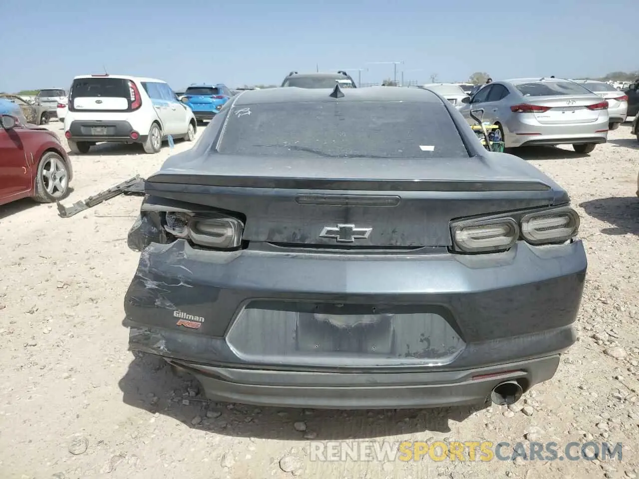 6 fotografías del automóvil dañado 1G1FB1RS8K0159262 CHEVROLET CAMARO 2019