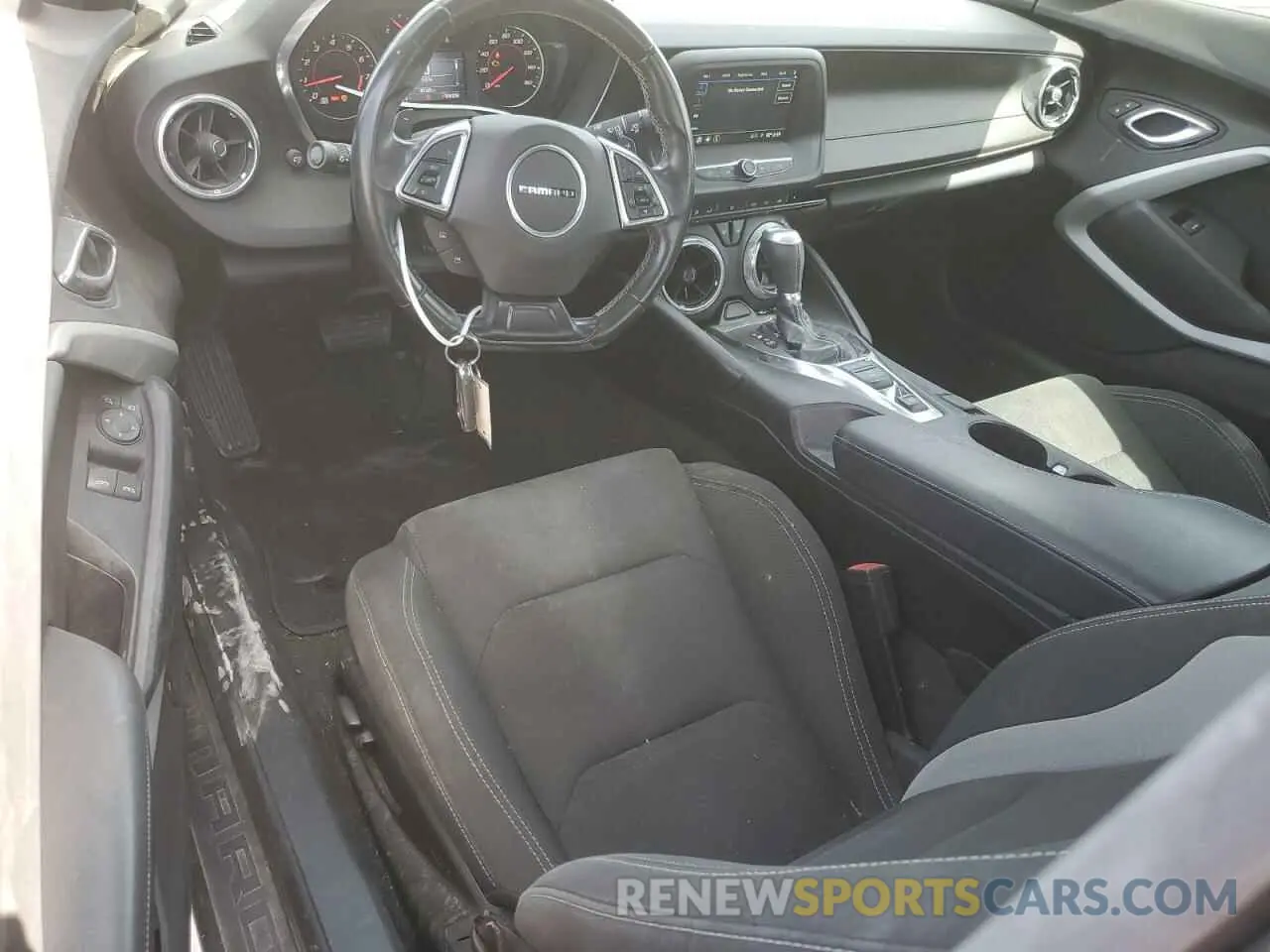 8 fotografías del automóvil dañado 1G1FB1RS8K0159262 CHEVROLET CAMARO 2019