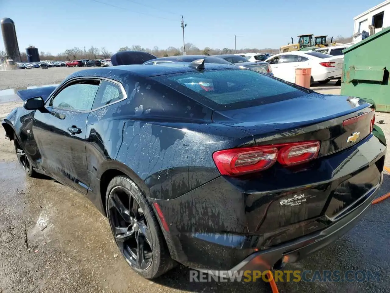 2 fotografías del automóvil dañado 1G1FB1RS9K0150960 CHEVROLET CAMARO 2019
