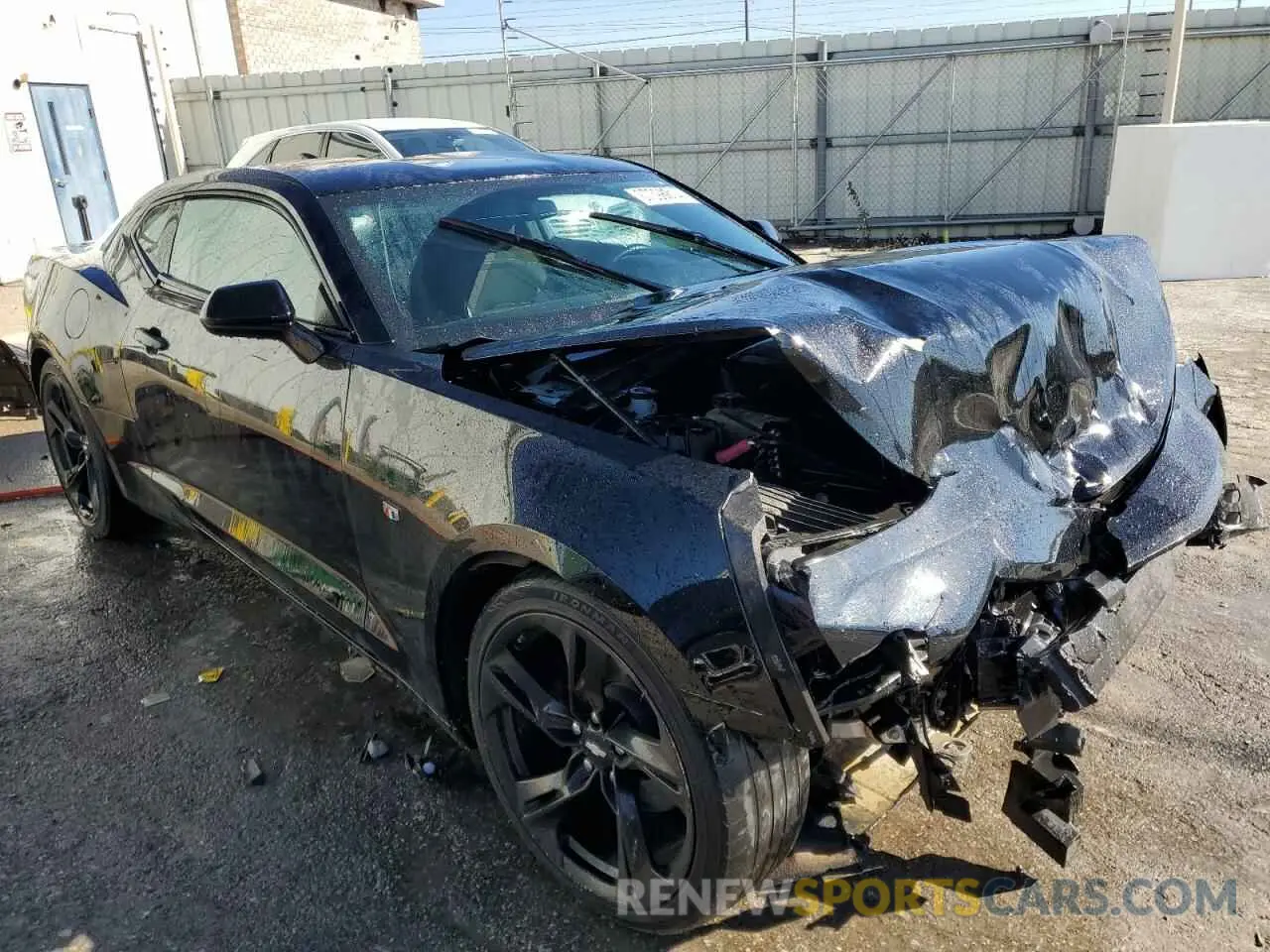 4 fotografías del automóvil dañado 1G1FB1RS9K0150960 CHEVROLET CAMARO 2019