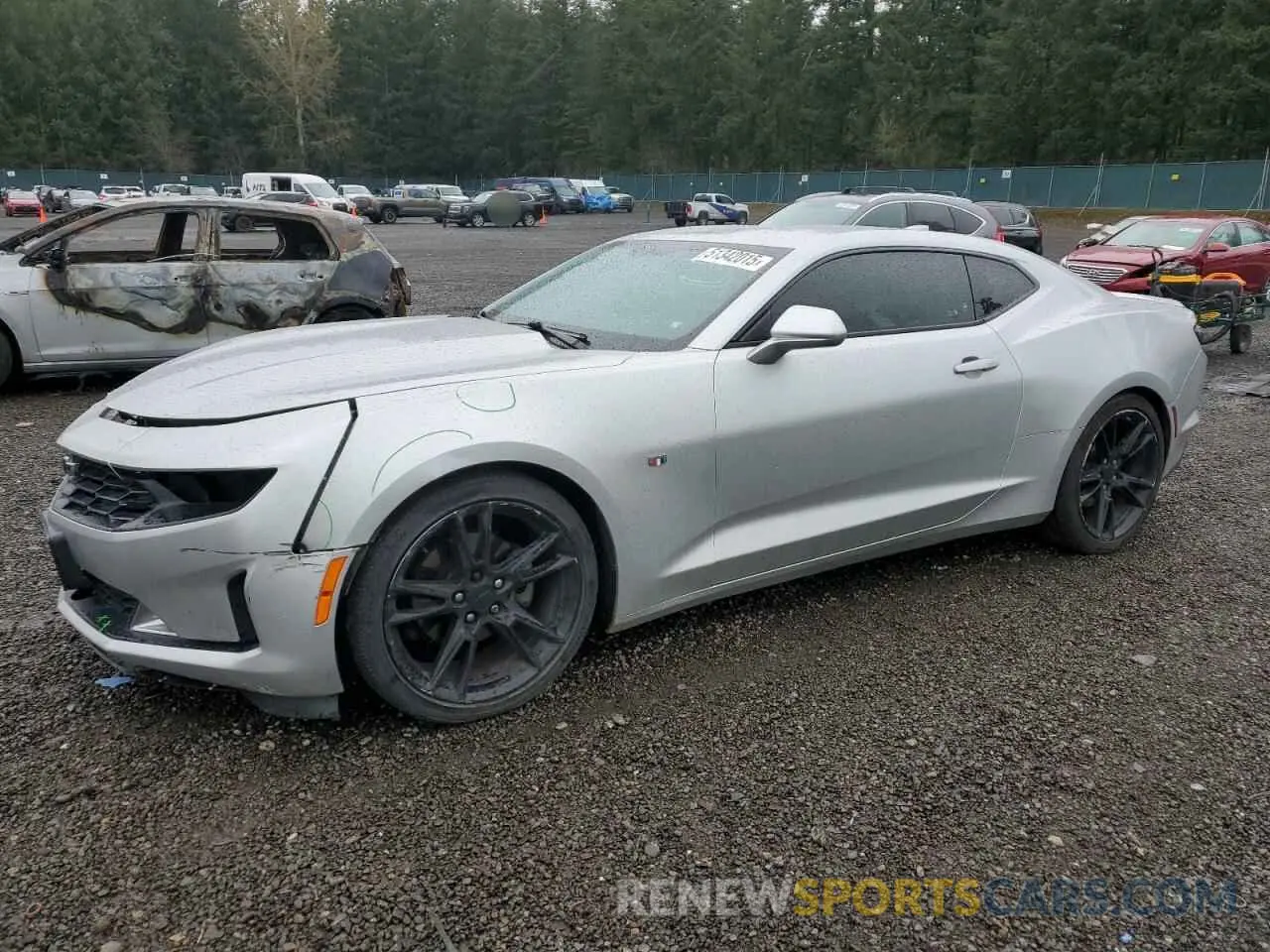 1 fotografías del automóvil dañado 1G1FB1RS9K0151302 CHEVROLET CAMARO 2019