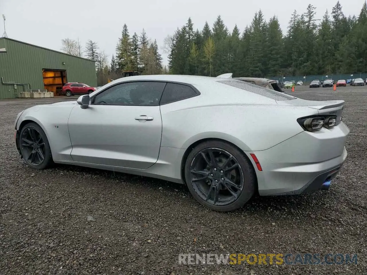 2 fotografías del automóvil dañado 1G1FB1RS9K0151302 CHEVROLET CAMARO 2019