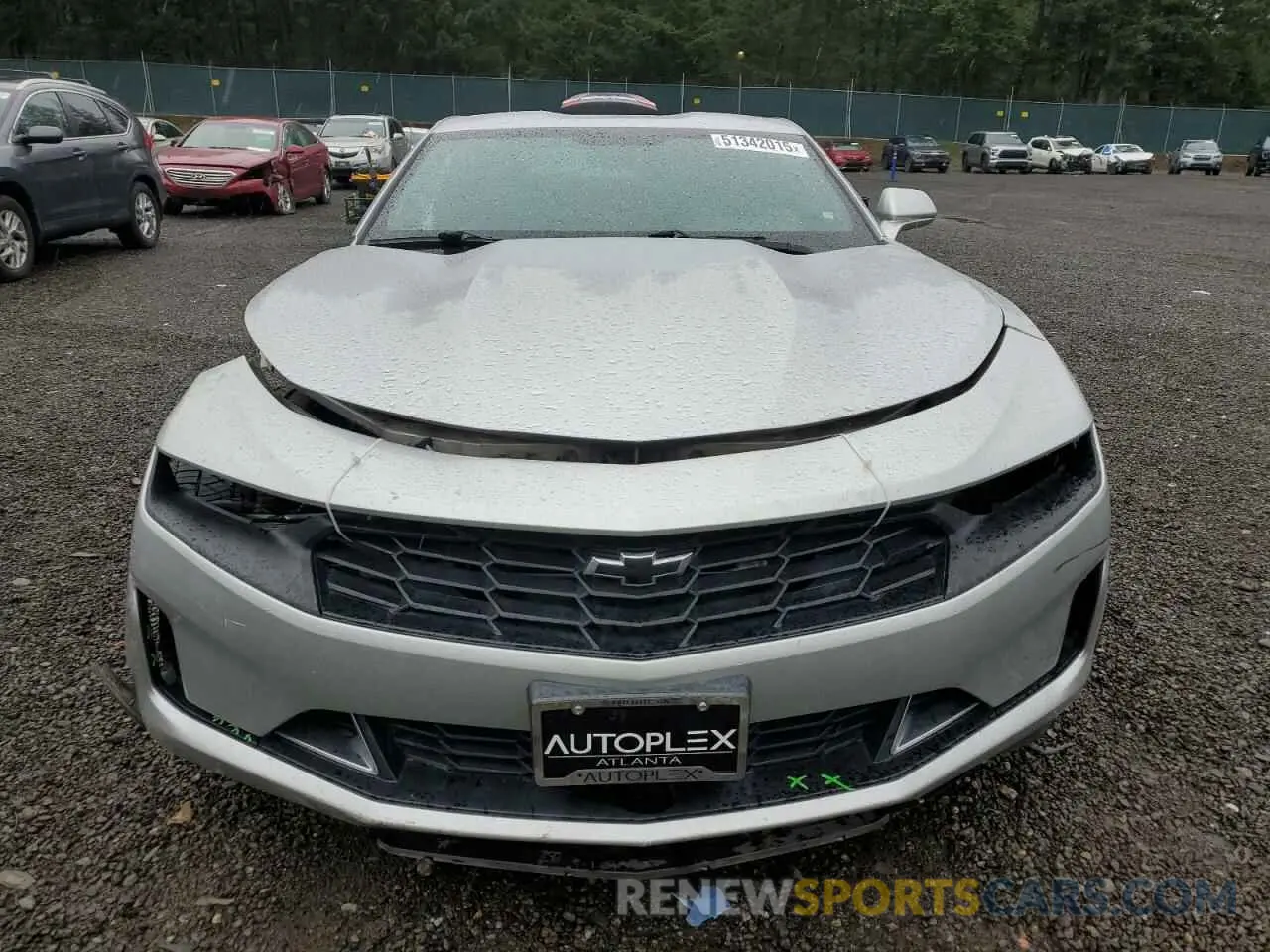 5 fotografías del automóvil dañado 1G1FB1RS9K0151302 CHEVROLET CAMARO 2019