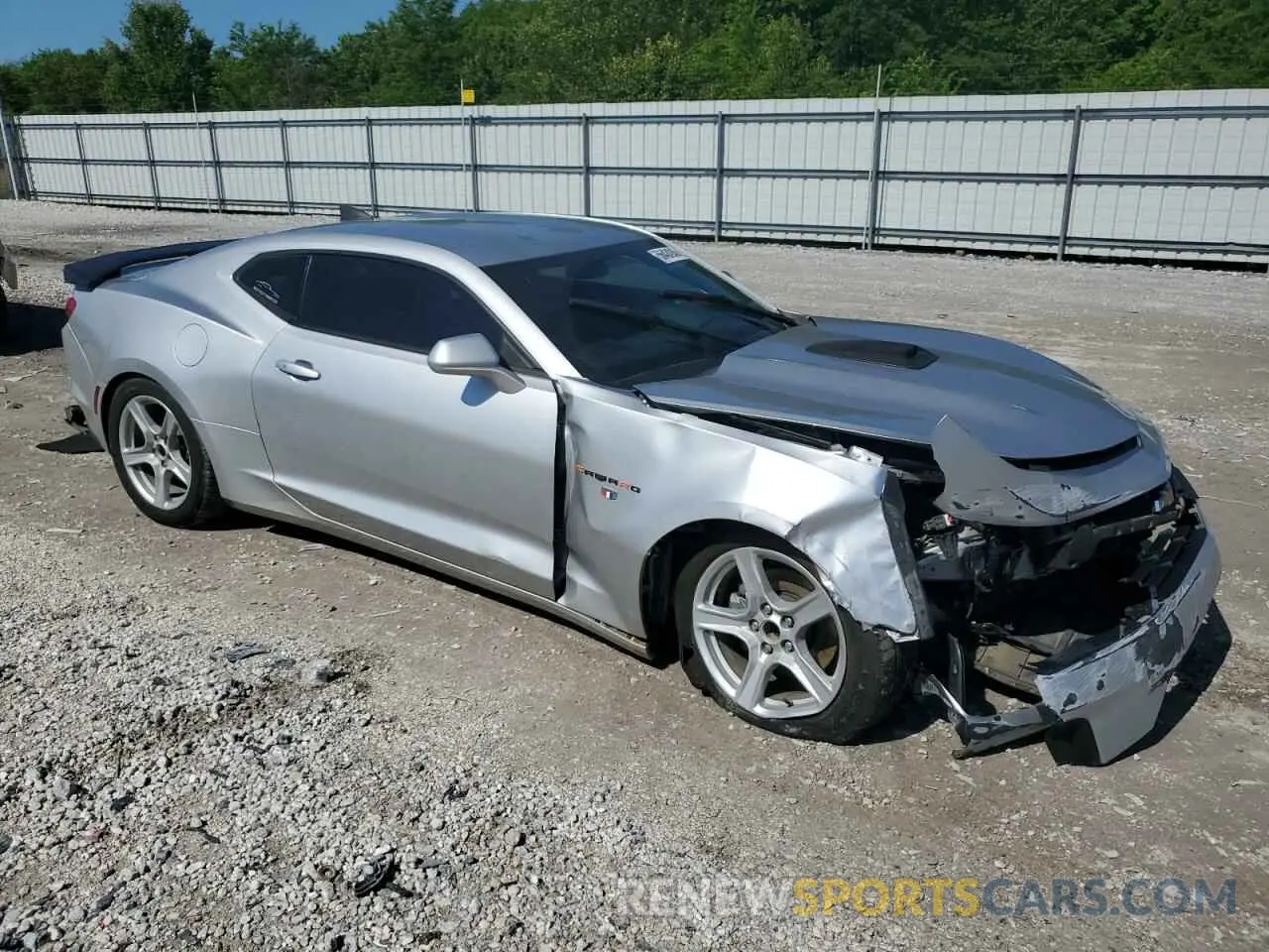 4 fotografías del automóvil dañado 1G1FB1RSXK0155777 CHEVROLET CAMARO 2019