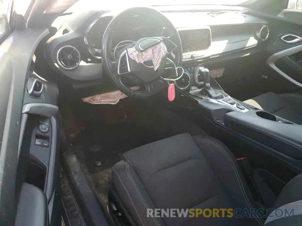 8 fotografías del automóvil dañado 1G1FB1RSXK0155777 CHEVROLET CAMARO 2019