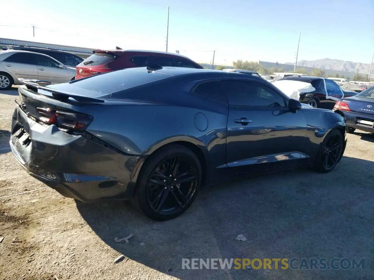 3 fotografías del automóvil dañado 1G1FB1RX0K0130401 CHEVROLET CAMARO 2019
