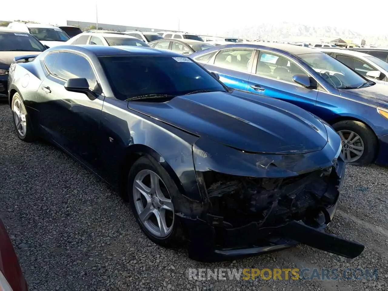 4 fotografías del automóvil dañado 1G1FB1RX0K0130401 CHEVROLET CAMARO 2019