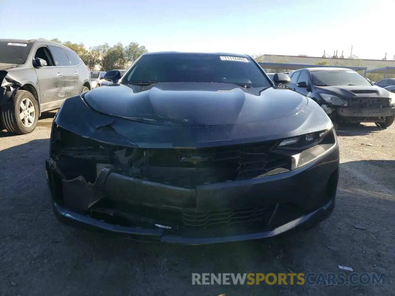 5 fotografías del automóvil dañado 1G1FB1RX0K0130401 CHEVROLET CAMARO 2019