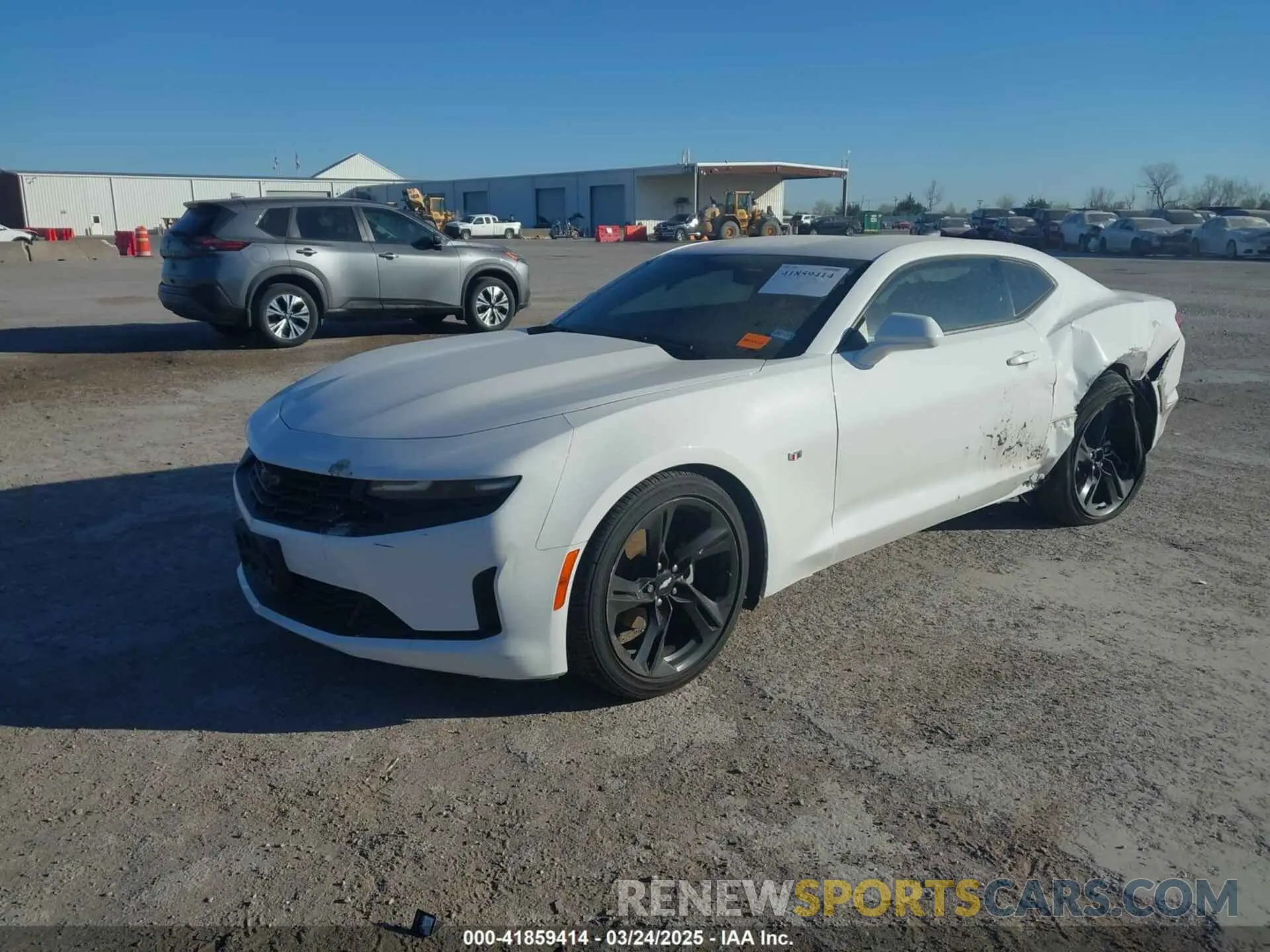 2 fotografías del automóvil dañado 1G1FB1RX0K0147019 CHEVROLET CAMARO 2019