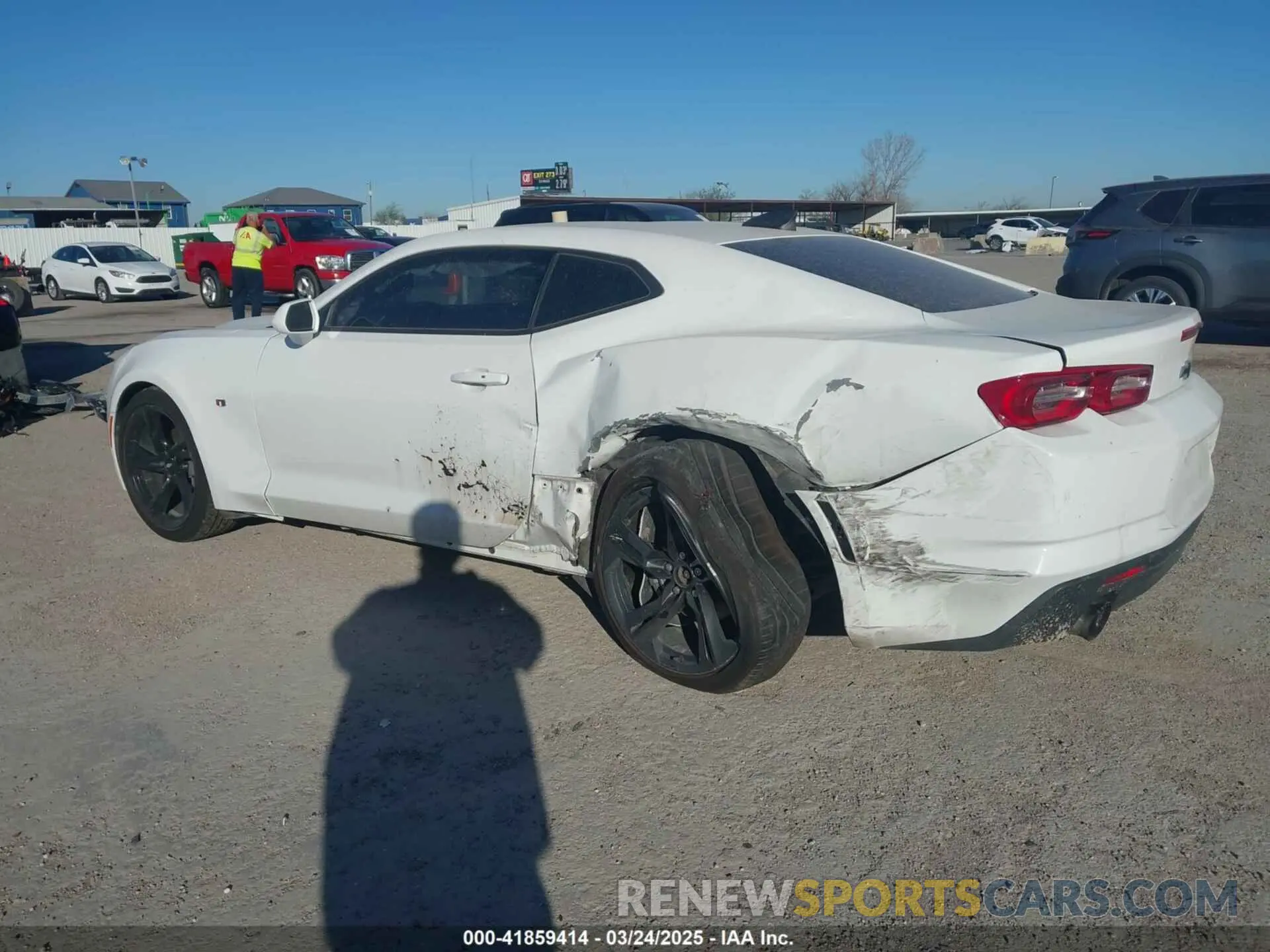 6 fotografías del automóvil dañado 1G1FB1RX0K0147019 CHEVROLET CAMARO 2019