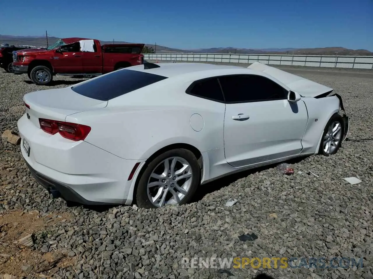 3 fotografías del automóvil dañado 1G1FB1RX1K0117785 CHEVROLET CAMARO 2019