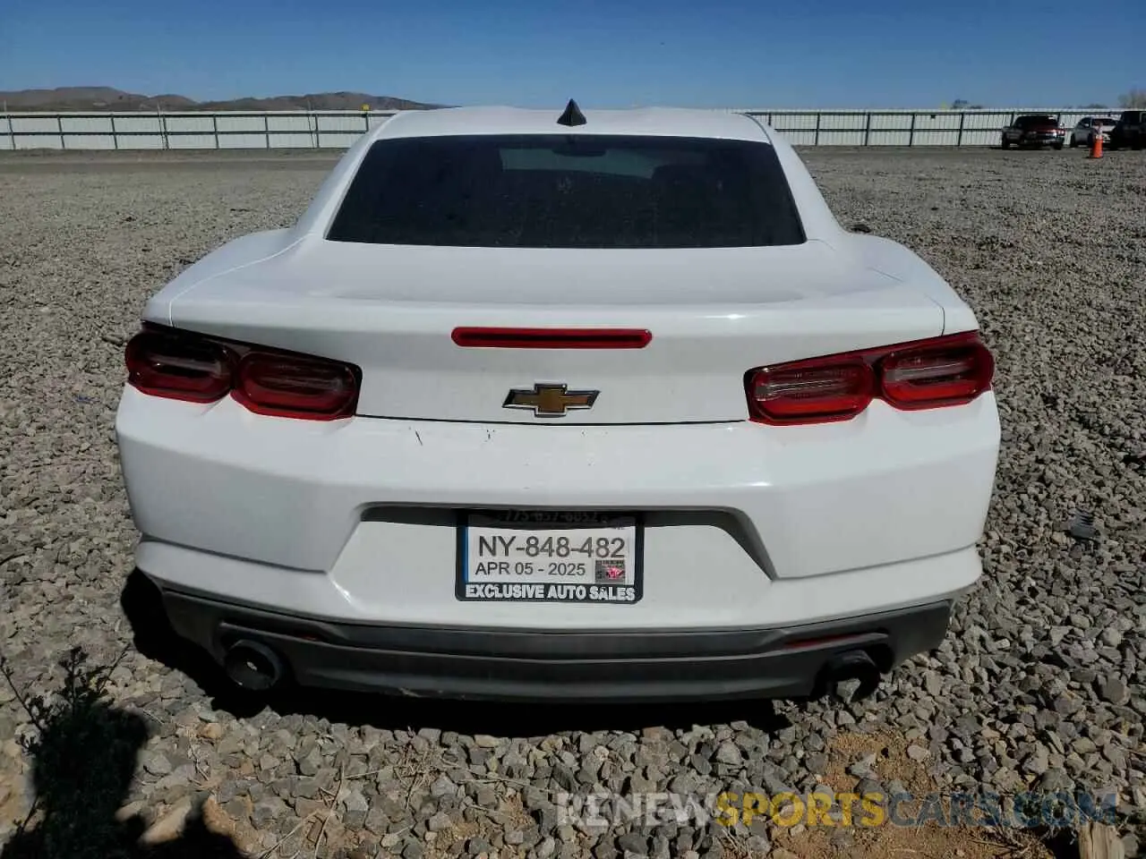 6 fotografías del automóvil dañado 1G1FB1RX1K0117785 CHEVROLET CAMARO 2019