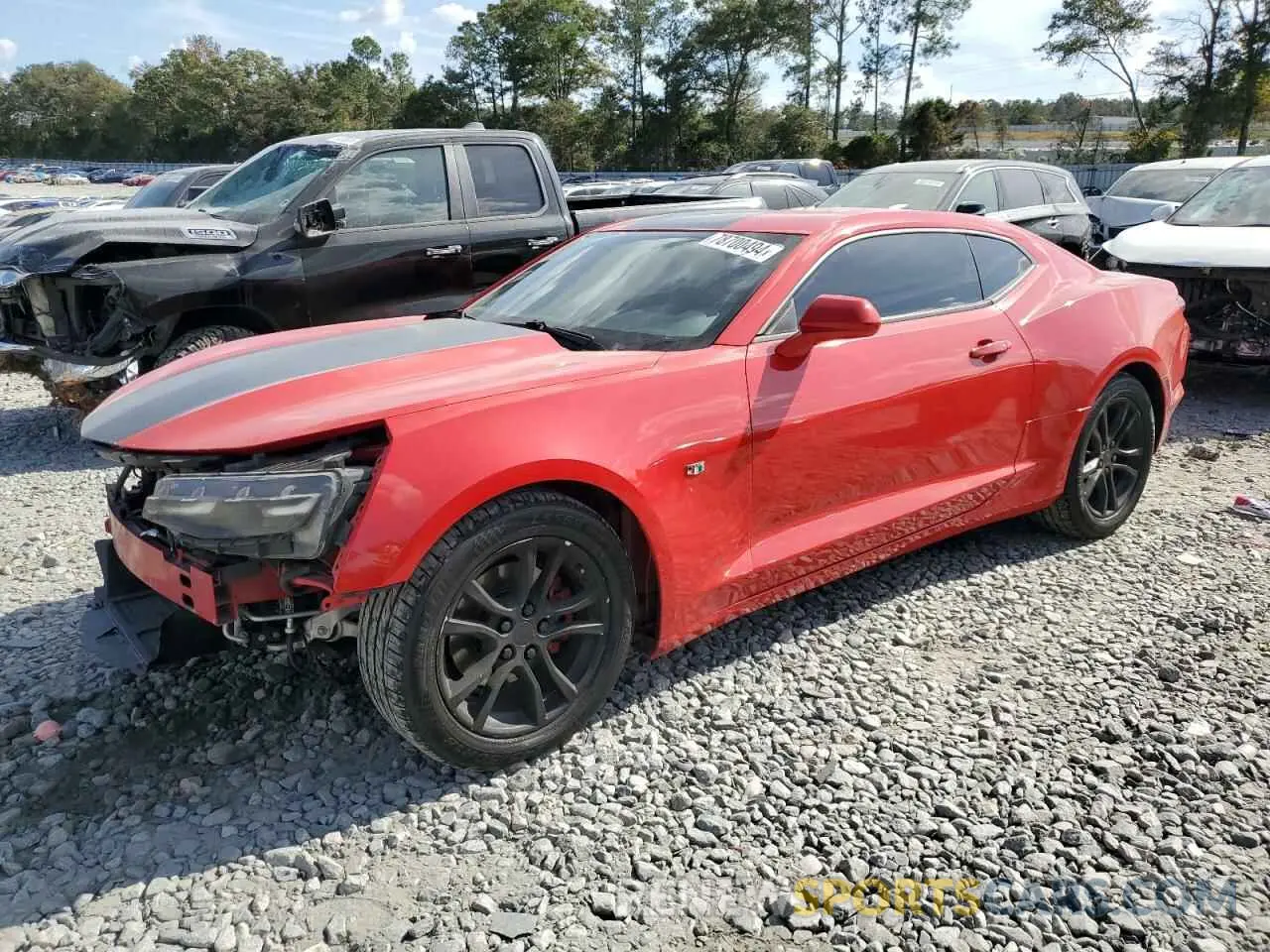 1 fotografías del automóvil dañado 1G1FB1RX1K0148244 CHEVROLET CAMARO 2019
