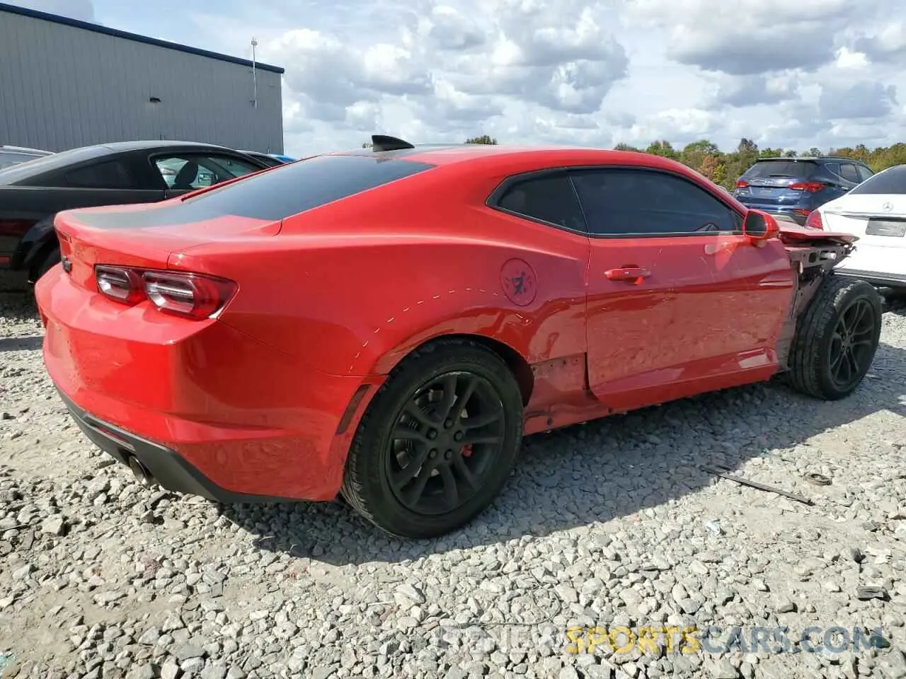 3 fotografías del automóvil dañado 1G1FB1RX1K0148244 CHEVROLET CAMARO 2019