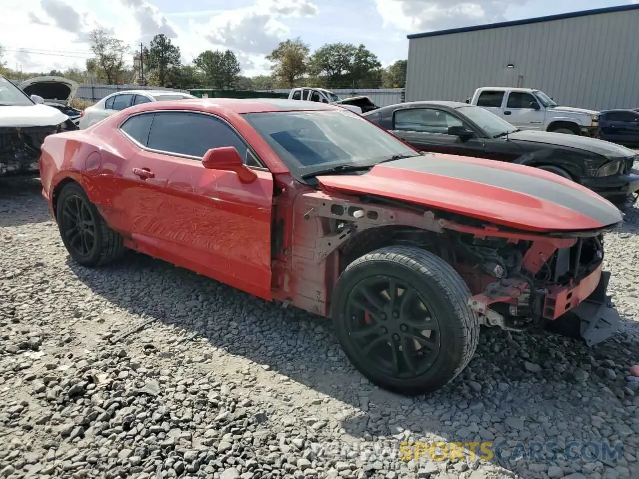4 fotografías del automóvil dañado 1G1FB1RX1K0148244 CHEVROLET CAMARO 2019