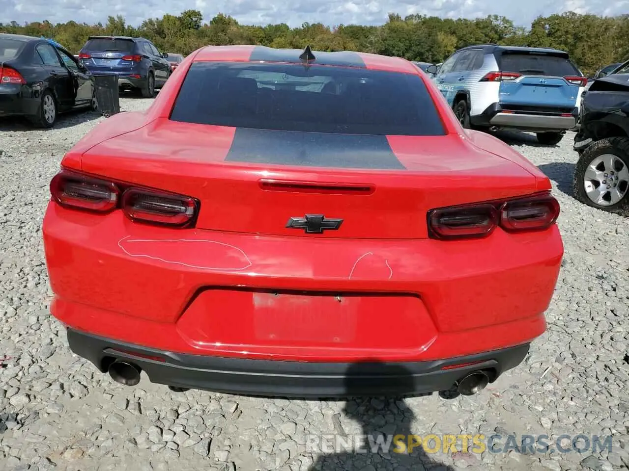 6 fotografías del automóvil dañado 1G1FB1RX1K0148244 CHEVROLET CAMARO 2019