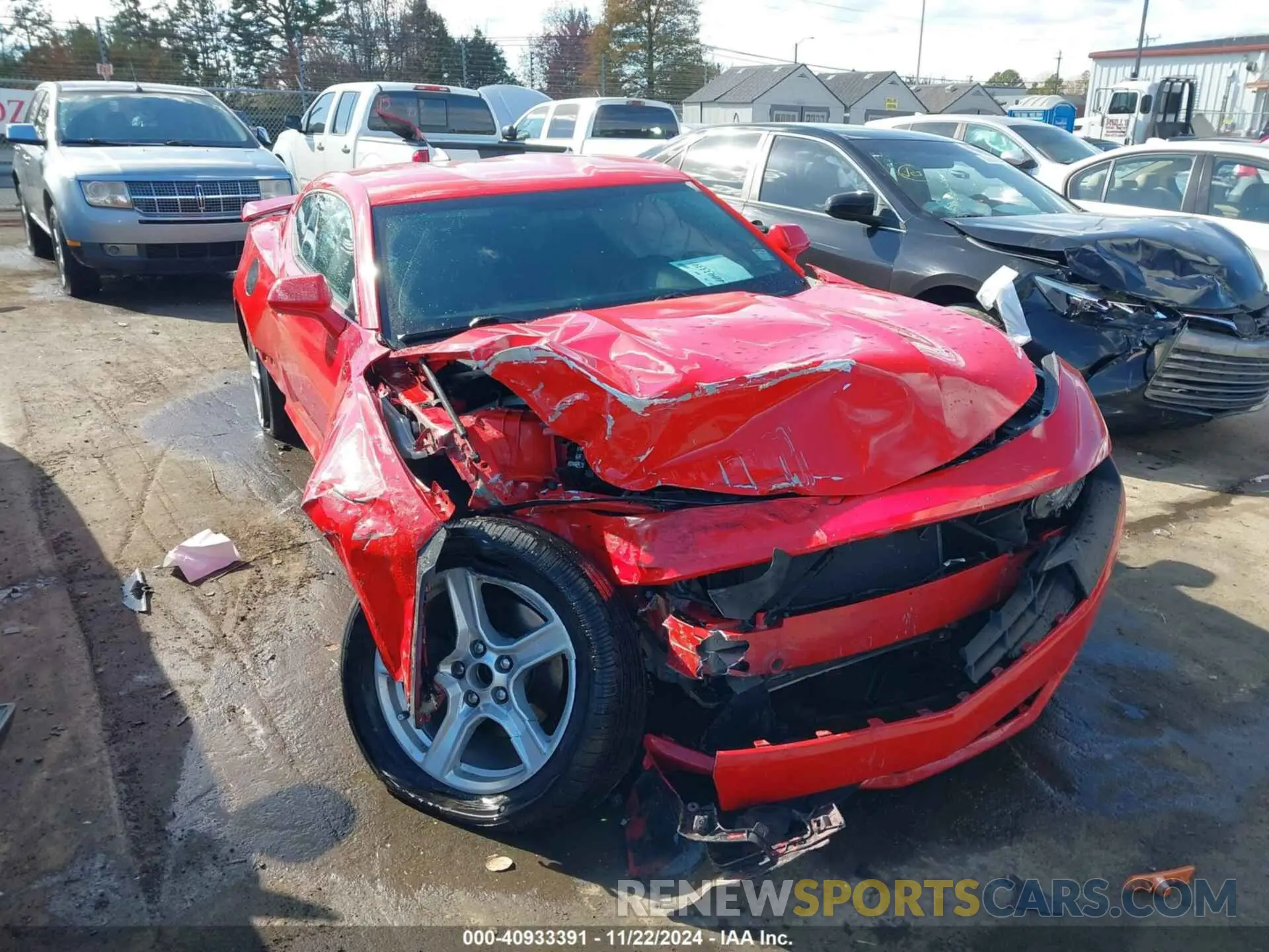 1 fotografías del automóvil dañado 1G1FB1RX3K0158001 CHEVROLET CAMARO 2019