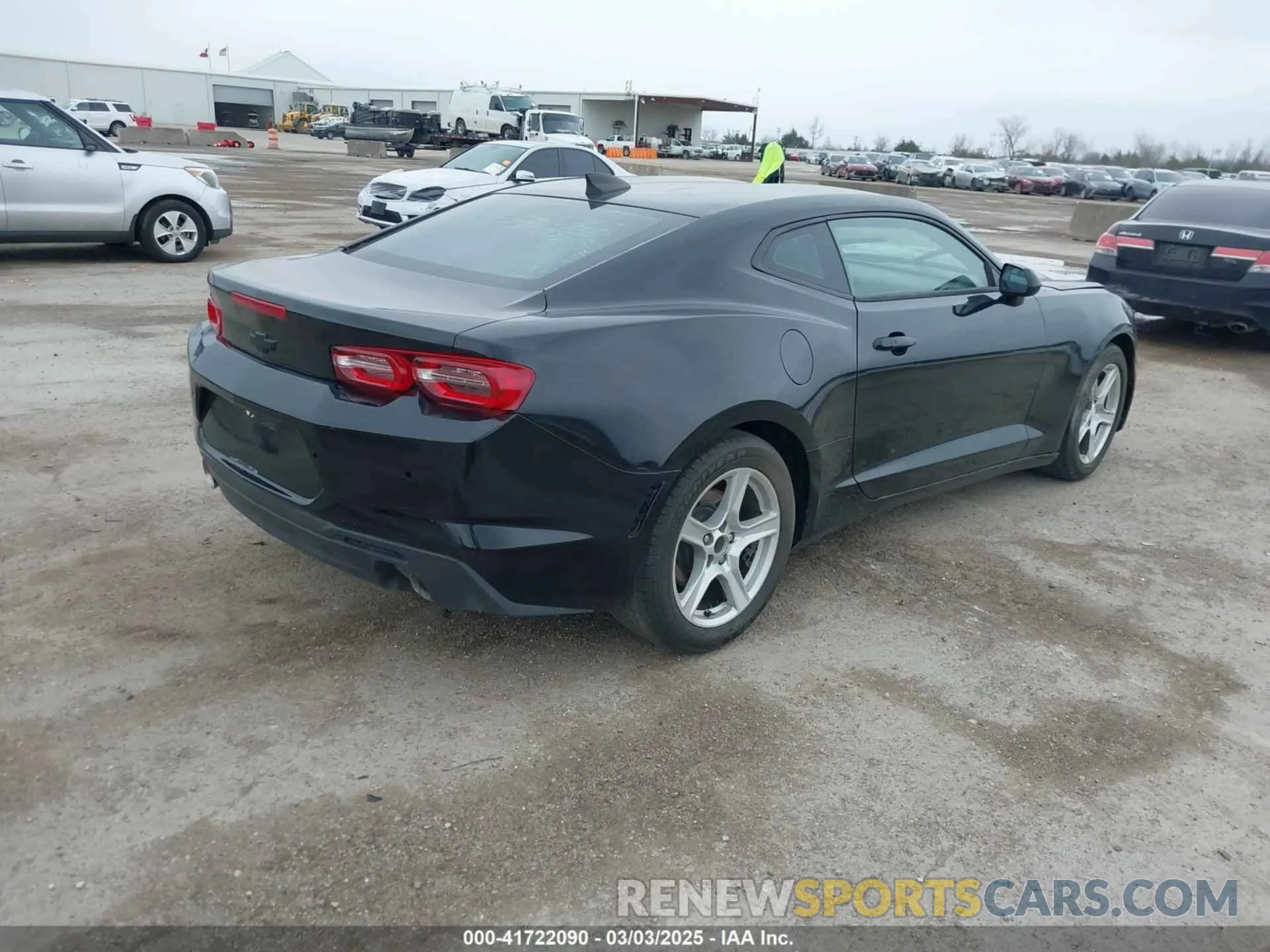 4 fotografías del automóvil dañado 1G1FB1RX5K0119622 CHEVROLET CAMARO 2019