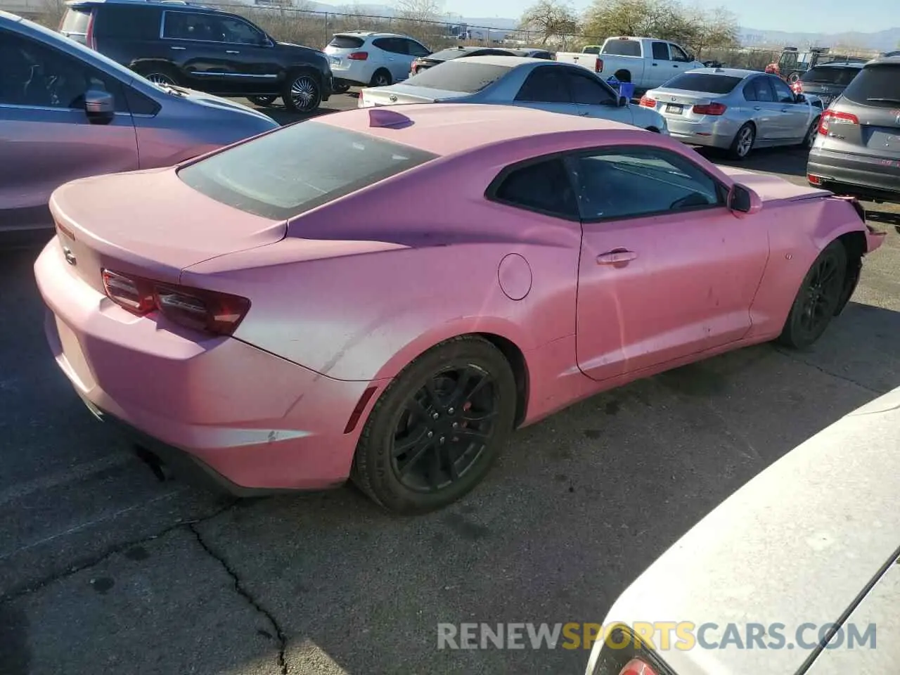 3 fotografías del automóvil dañado 1G1FB1RX5K0135058 CHEVROLET CAMARO 2019