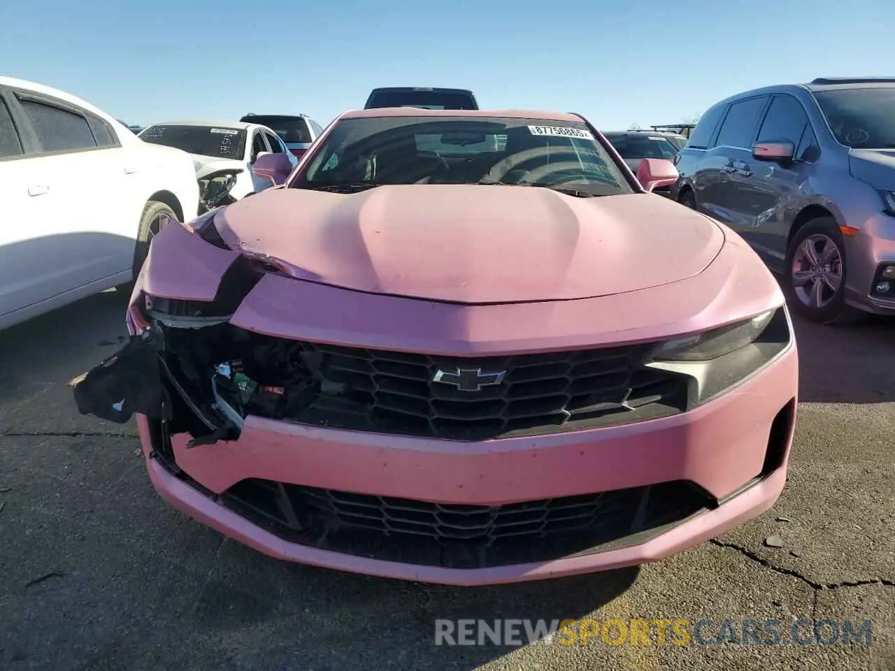 5 fotografías del automóvil dañado 1G1FB1RX5K0135058 CHEVROLET CAMARO 2019