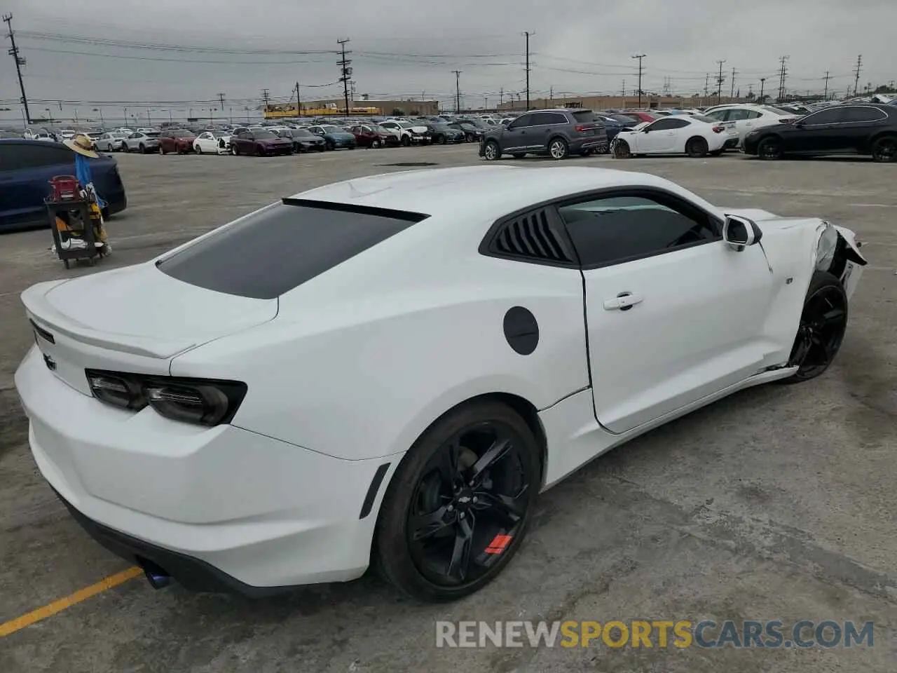 3 fotografías del automóvil dañado 1G1FB1RX6K0122447 CHEVROLET CAMARO 2019