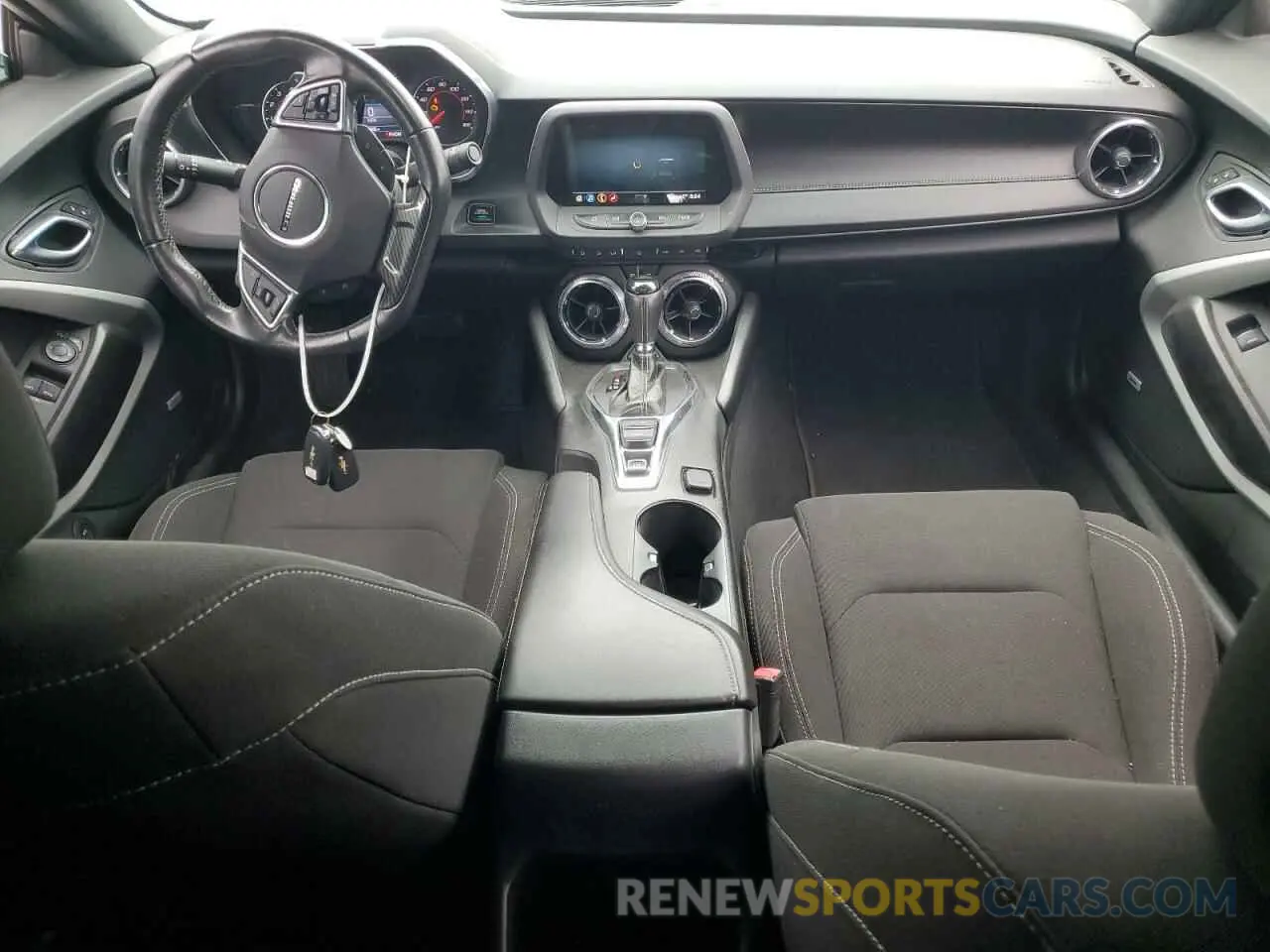 8 fotografías del automóvil dañado 1G1FB1RX6K0122447 CHEVROLET CAMARO 2019