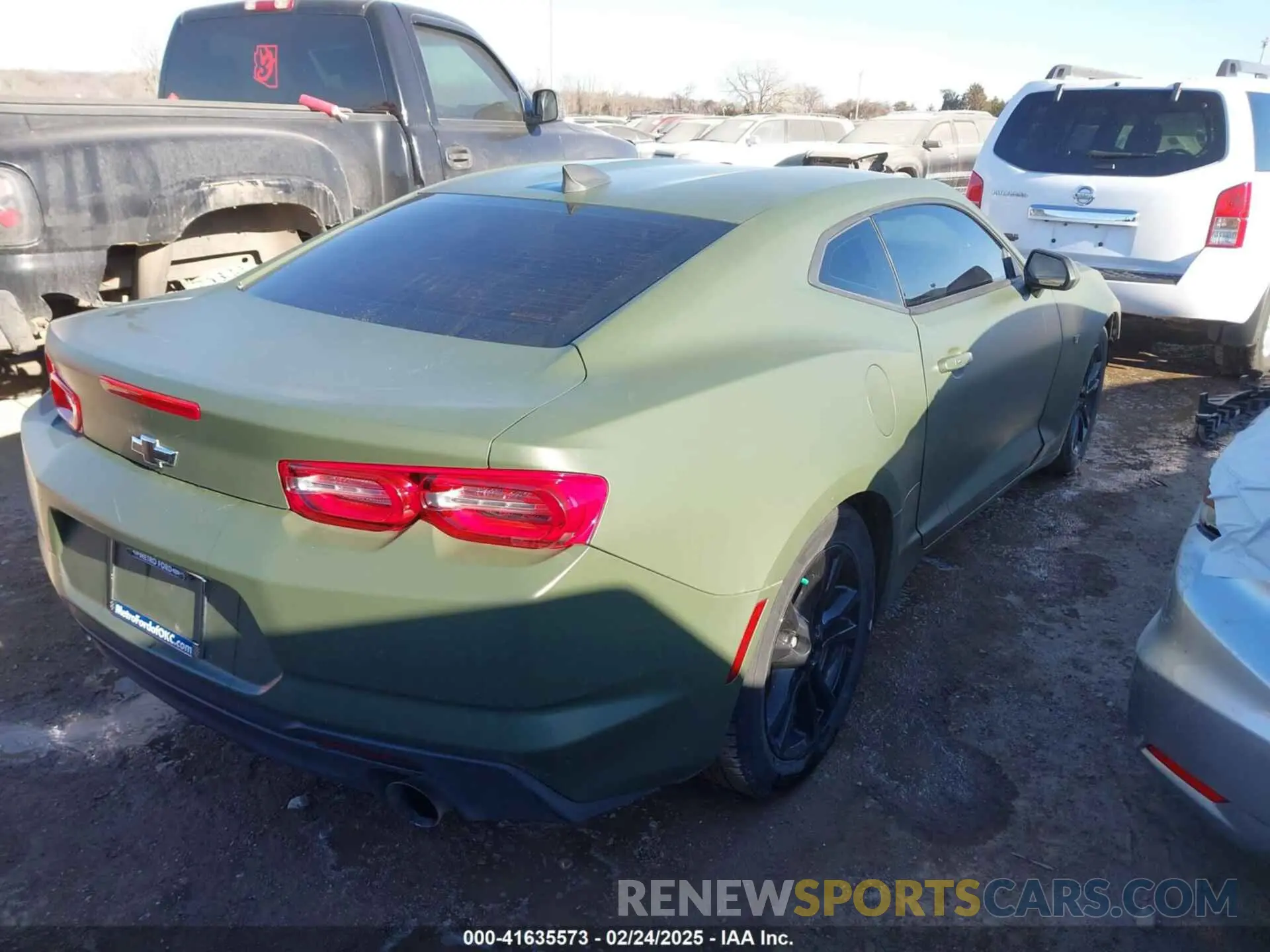 4 fotografías del automóvil dañado 1G1FB1RX7K0132565 CHEVROLET CAMARO 2019