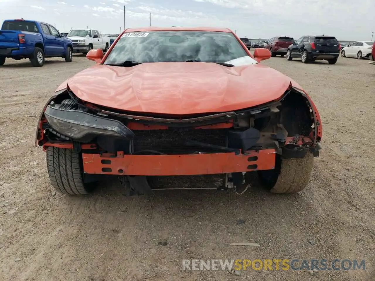 5 fotografías del automóvil dañado 1G1FB1RX7K0136230 CHEVROLET CAMARO 2019