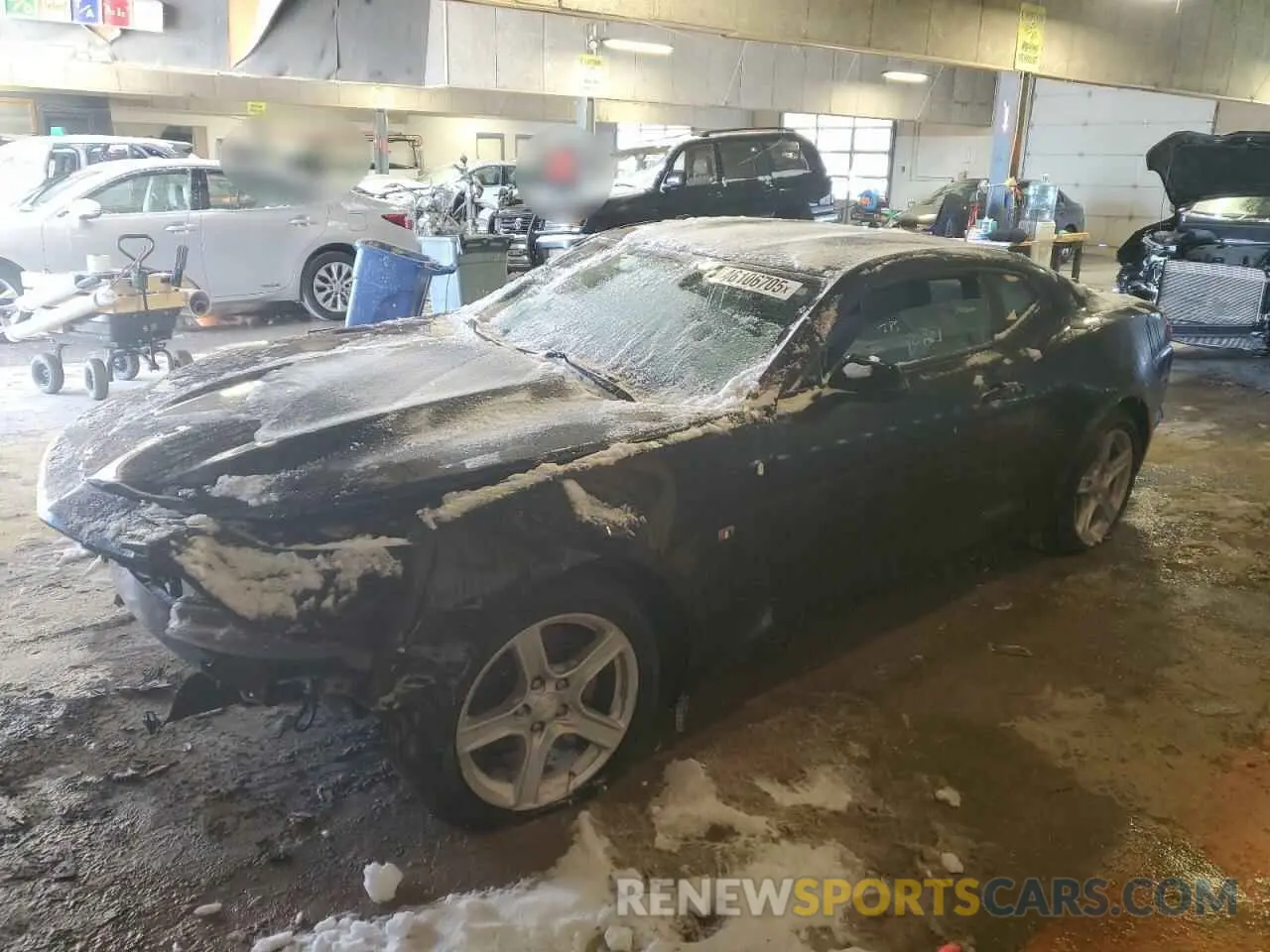 1 fotografías del automóvil dañado 1G1FB1RX8K0132851 CHEVROLET CAMARO 2019