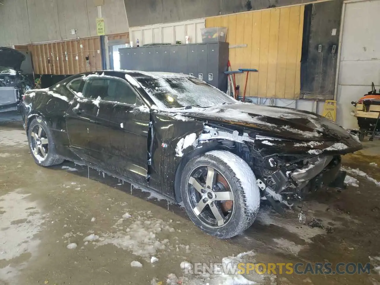4 fotografías del automóvil dañado 1G1FB1RX8K0132851 CHEVROLET CAMARO 2019
