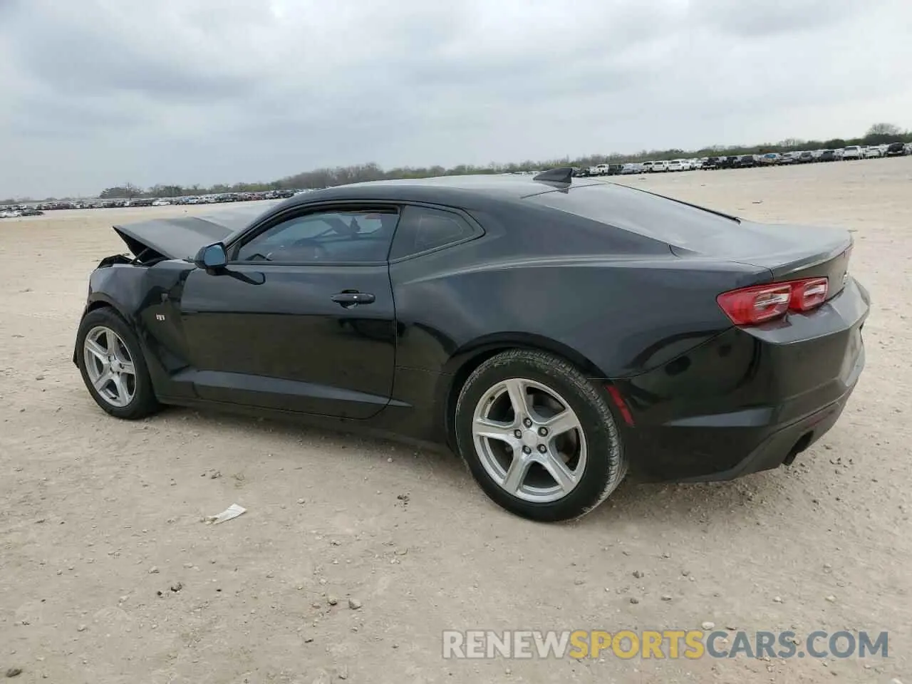 2 fotografías del automóvil dañado 1G1FB1RX9K0122698 CHEVROLET CAMARO 2019