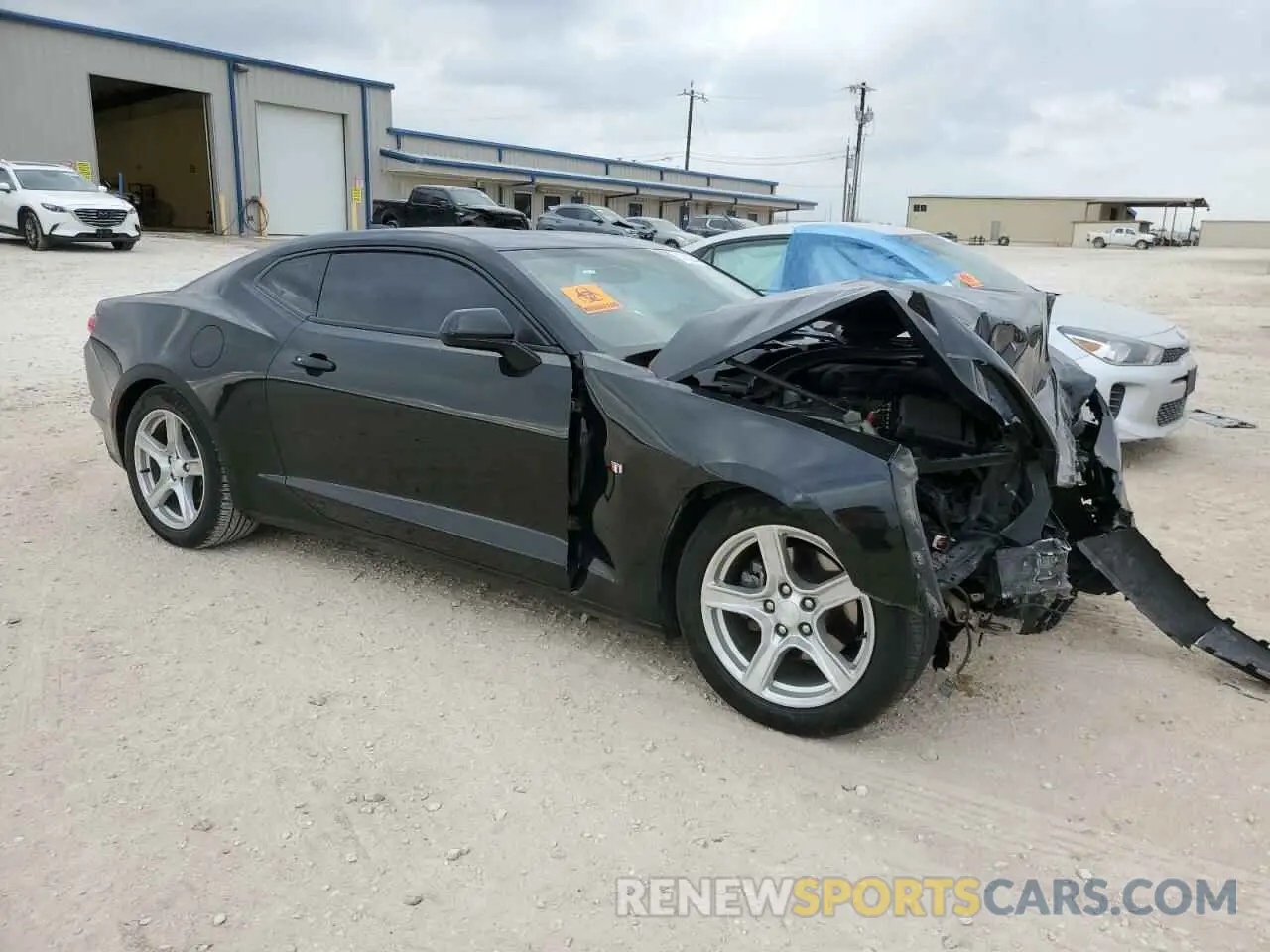 4 fotografías del automóvil dañado 1G1FB1RX9K0122698 CHEVROLET CAMARO 2019