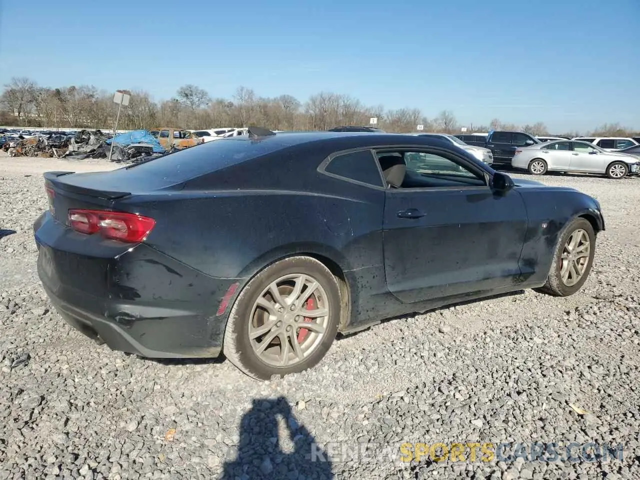 3 fotografías del automóvil dañado 1G1FB1RXXK0115498 CHEVROLET CAMARO 2019