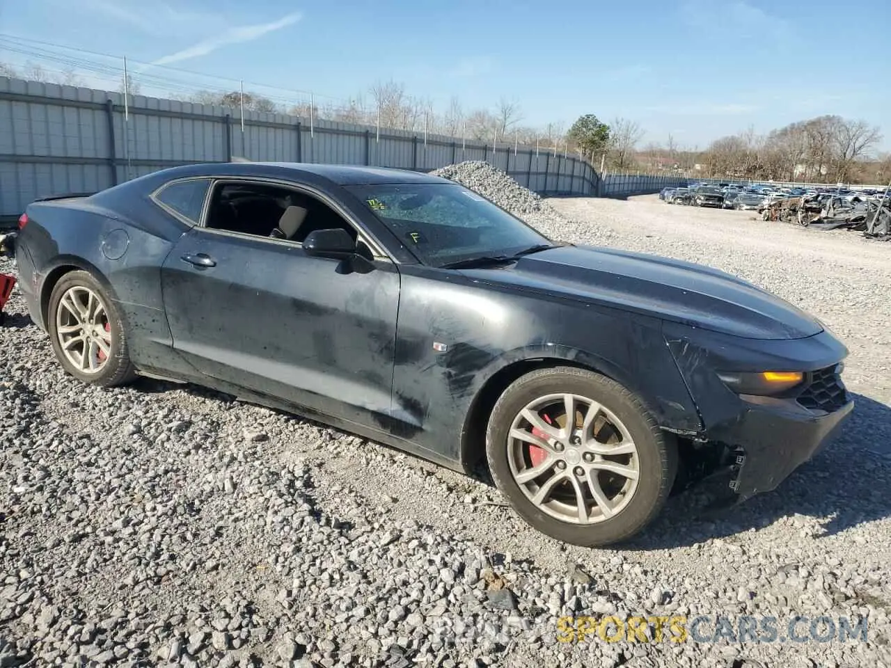 4 fotografías del automóvil dañado 1G1FB1RXXK0115498 CHEVROLET CAMARO 2019