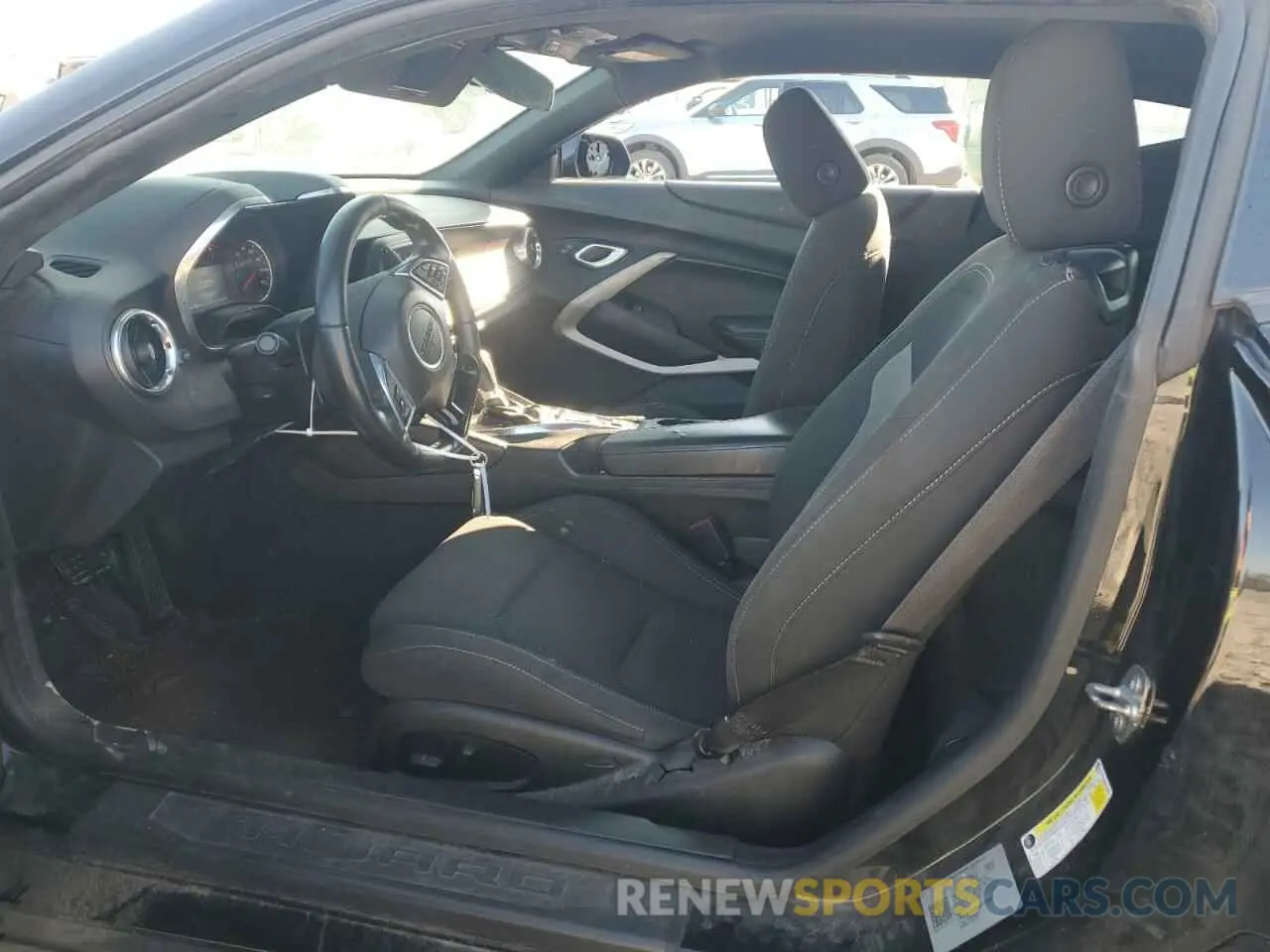 7 fotografías del automóvil dañado 1G1FB1RXXK0115498 CHEVROLET CAMARO 2019
