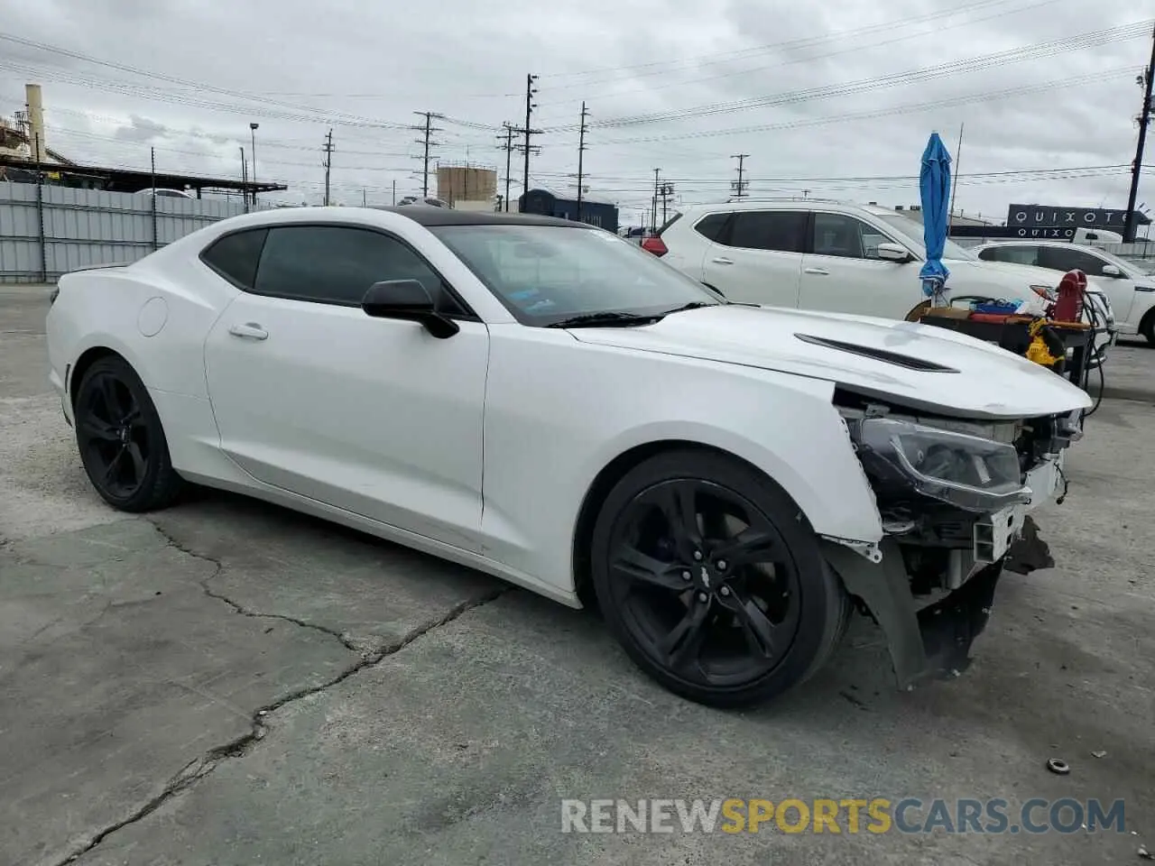 4 fotografías del automóvil dañado 1G1FB1RXXK0148422 CHEVROLET CAMARO 2019