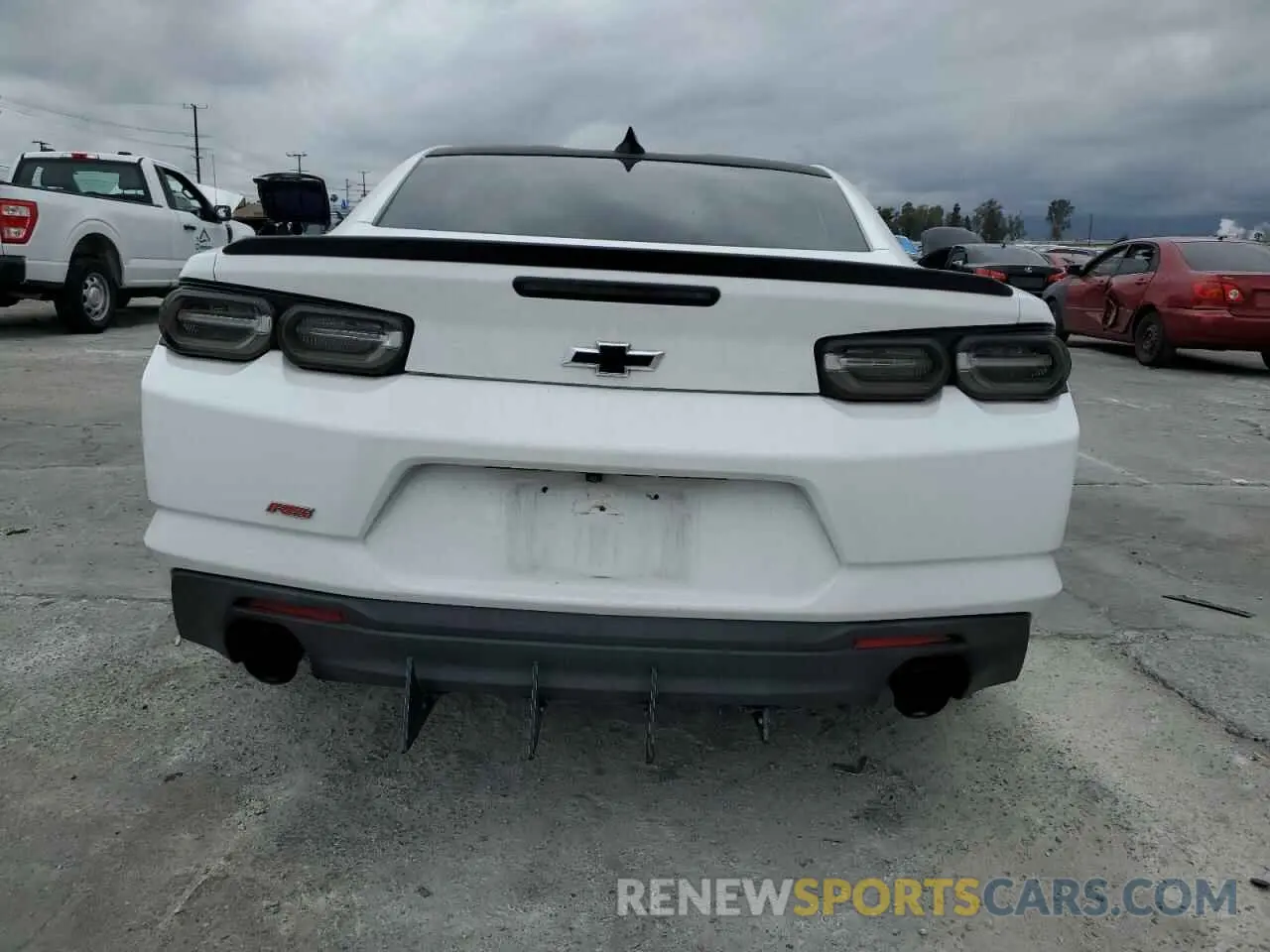 6 fotografías del automóvil dañado 1G1FB1RXXK0148422 CHEVROLET CAMARO 2019