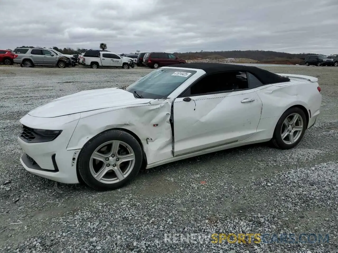 1 fotografías del automóvil dañado 1G1FB3DS0K0121544 CHEVROLET CAMARO 2019