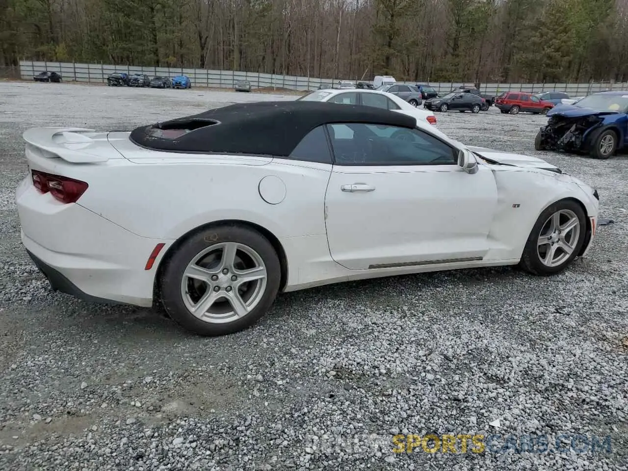 3 fotografías del automóvil dañado 1G1FB3DS0K0121544 CHEVROLET CAMARO 2019